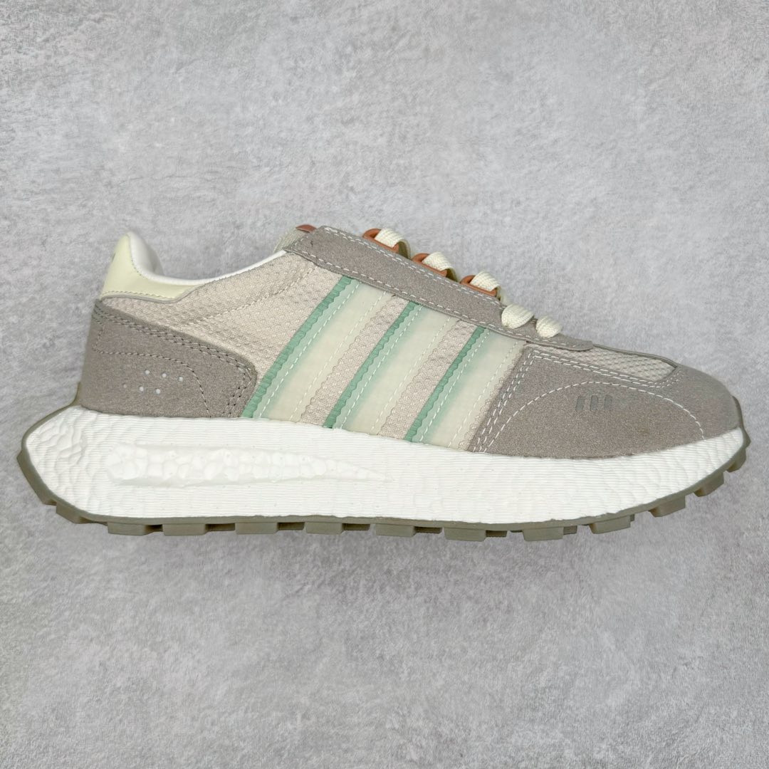 图片[3]-AD Originals Retropy Boost E5系列复古赛车原型一代系列爆米花缓震休闲运动慢跑鞋 复古风格鞋款作为如今的流行趋势之一深受欢迎，正是因此，将品牌历史经典设计与现代材料和技术相融合成为了Originals的创作思路，重新带来那些经典作品并赋予新诠释，使其跨越历史，成为时代标签。通过重新组合品牌历史经典与当代创新技术 Originals推出Retropy E5新鞋款 在延续复古韵味的同时，设计上做出更适应于现代化审美的调整。鞋面采用尼龙材质和绒面革结合打造，搭配BOOST材质中底提供舒适的日常穿着体验。尺码：36 36⅔ 37⅓ 38 38⅔ 39⅓ 40 40⅔ 41⅓ 42 42⅔ 43⅓ 44 45-选品中心