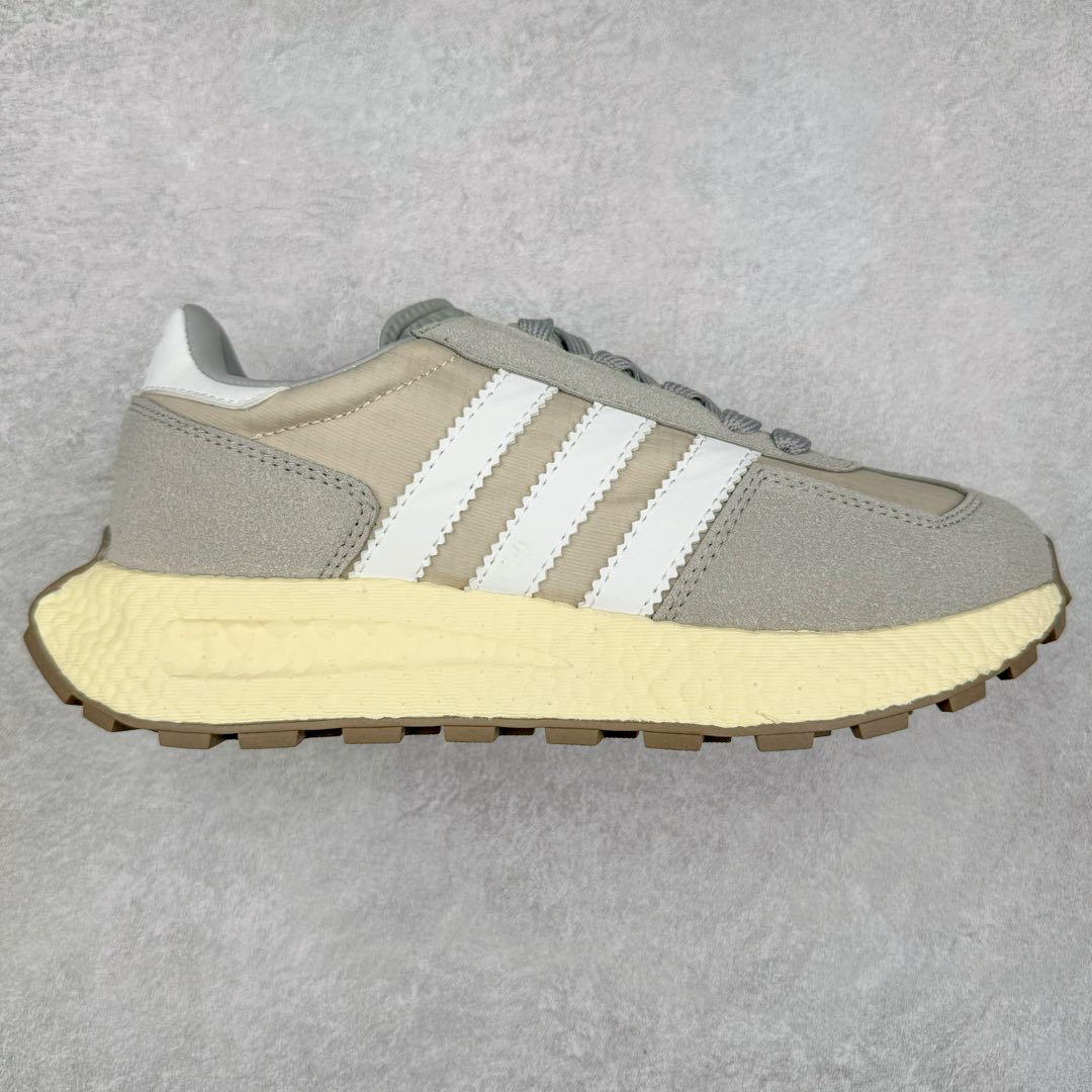 图片[2]-AD Originals Retropy Boost E5系列复古赛车原型一代系列爆米花缓震休闲运动慢跑鞋 复古风格鞋款作为如今的流行趋势之一深受欢迎，正是因此，将品牌历史经典设计与现代材料和技术相融合成为了Originals的创作思路，重新带来那些经典作品并赋予新诠释，使其跨越历史，成为时代标签。通过重新组合品牌历史经典与当代创新技术 Originals推出Retropy E5新鞋款 在延续复古韵味的同时，设计上做出更适应于现代化审美的调整。鞋面采用尼龙材质和绒面革结合打造，搭配BOOST材质中底提供舒适的日常穿着体验。尺码：36 36⅔ 37⅓ 38 38⅔ 39⅓ 40 40⅔ 41⅓ 42 42⅔ 43⅓ 44 45-选品中心