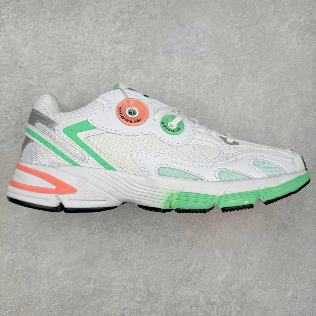 图片[9]-AD Original Astir 耐磨复古运动休闲鞋 鞋款灵感来自2000年代的跑步款式 鞋面和超大号孔眼进行更新复古色系搭配经典蓝白色 金色线条贯穿鞋身 增强鞋整体的流线感拼接设计 整体更显得有层次感，更有老爹鞋的味道网面透气设计 夏日出门也不会感到闷脚既舒适又透气带点稍微厚底的中底特殊材料 上脚偏软非常显高显瘦 休闲运动都可以搭配 尺码：35.5 36 36.5 37.5 38 38.5 39 40 40.5 41 42 42.5 43 44 44.5 45-选品中心