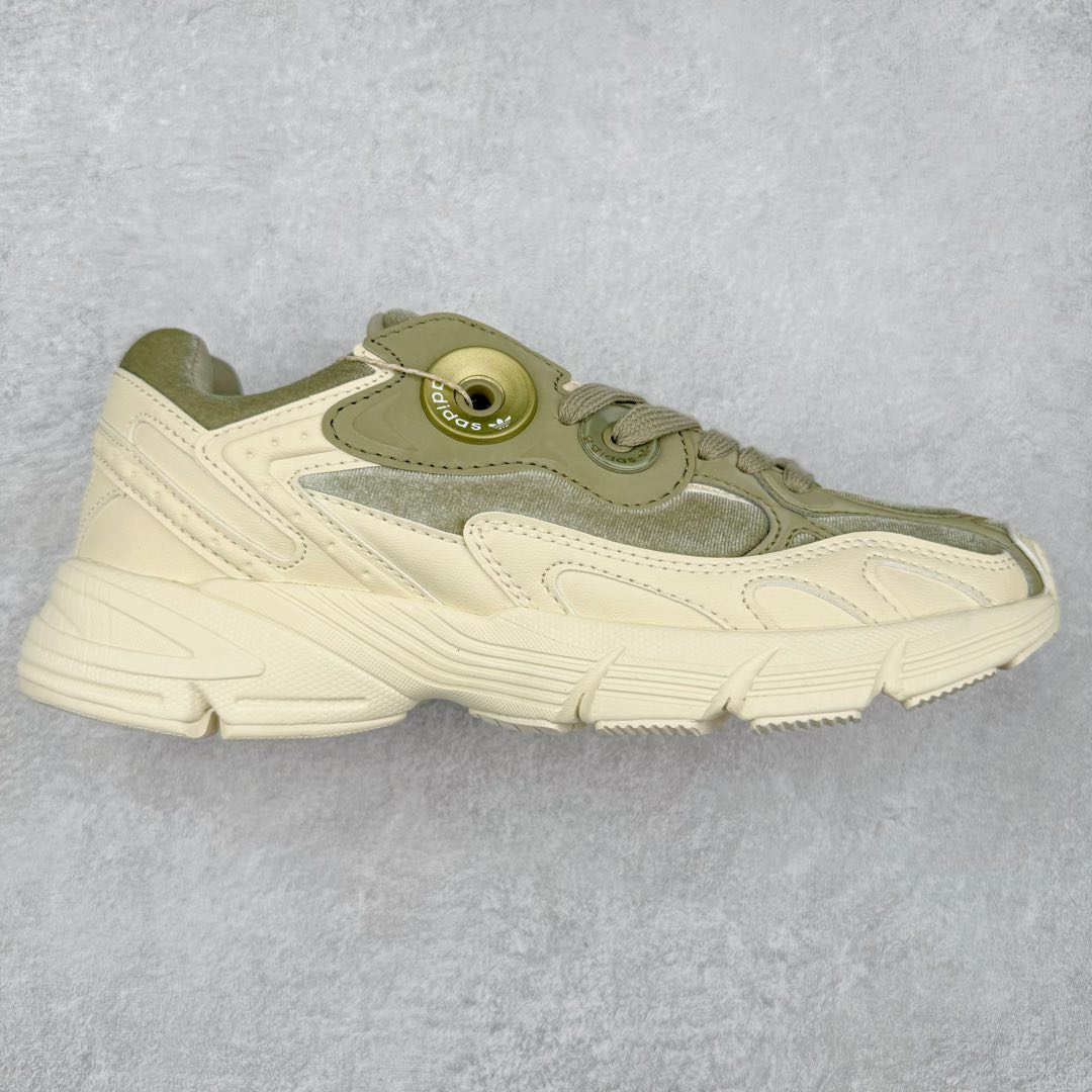 图片[9]-AD Original Astir 耐磨复古运动休闲鞋 鞋款灵感来自2000年代的跑步款式 鞋面和超大号孔眼进行更新复古色系搭配经典蓝白色 金色线条贯穿鞋身 增强鞋整体的流线感拼接设计 整体更显得有层次感，更有老爹鞋的味道网面透气设计 夏日出门也不会感到闷脚既舒适又透气带点稍微厚底的中底特殊材料 上脚偏软非常显高显瘦 休闲运动都可以搭配 尺码：35.5 36 36.5 37.5 38 38.5 39 40 40.5 41 42 42.5 43 44 44.5 45-选品中心