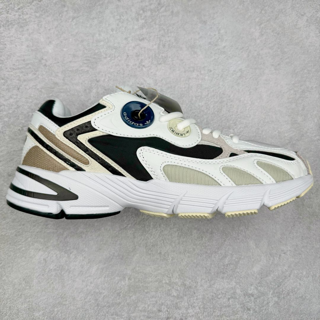 图片[4]-AD Original Astir 耐磨复古运动休闲鞋 鞋款灵感来自2000年代的跑步款式 鞋面和超大号孔眼进行更新复古色系搭配经典蓝白色 金色线条贯穿鞋身 增强鞋整体的流线感拼接设计 整体更显得有层次感，更有老爹鞋的味道网面透气设计 夏日出门也不会感到闷脚既舒适又透气带点稍微厚底的中底特殊材料 上脚偏软非常显高显瘦 休闲运动都可以搭配 尺码：35.5 36 36.5 37.5 38 38.5 39 40 40.5 41 42 42.5 43 44 44.5 45-选品中心