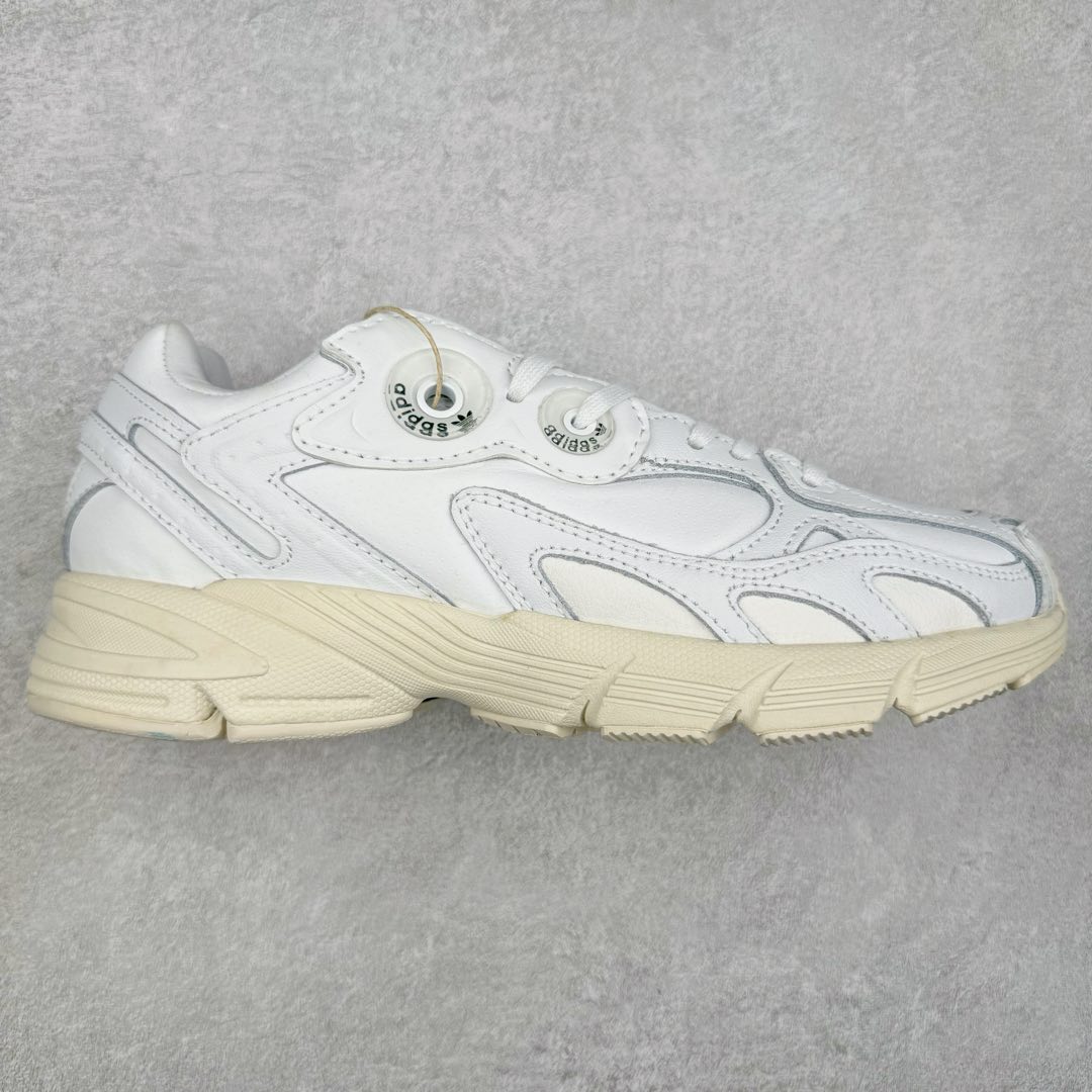 AD Original Astir 耐磨复古运动休闲鞋 鞋款灵感来自2000年代的跑步款式 鞋面和超大号孔眼进行更新复古色系搭配经典蓝白色 金色线条贯穿鞋身 增强鞋整体的流线感拼接设计 整体更显得有层次感，更有老爹鞋的味道网面透气设计 夏日出门也不会感到闷脚既舒适又透气带点稍微厚底的中底特殊材料 上脚偏软非常显高显瘦 休闲运动都可以搭配 尺码：35.5 36 36.5 37.5 38 38.5 39 40 40.5 41 42 42.5 43 44 44.5 45-选品中心