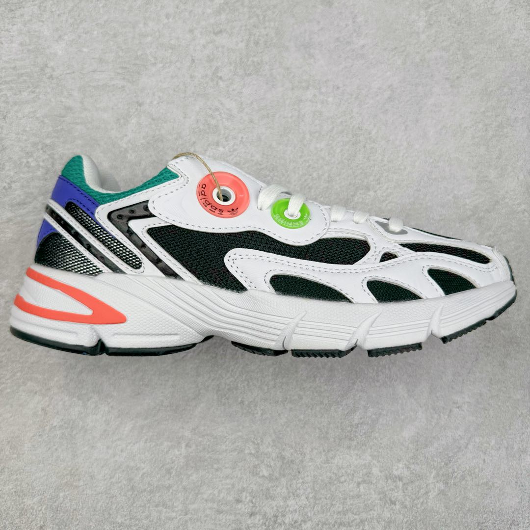 图片[3]-AD Original Astir 耐磨复古运动休闲鞋 鞋款灵感来自2000年代的跑步款式 鞋面和超大号孔眼进行更新复古色系搭配经典蓝白色 金色线条贯穿鞋身 增强鞋整体的流线感拼接设计 整体更显得有层次感，更有老爹鞋的味道网面透气设计 夏日出门也不会感到闷脚既舒适又透气带点稍微厚底的中底特殊材料 上脚偏软非常显高显瘦 休闲运动都可以搭配 尺码：35.5 36 36.5 37.5 38 38.5 39 40 40.5 41 42 42.5 43 44 44.5 45-选品中心