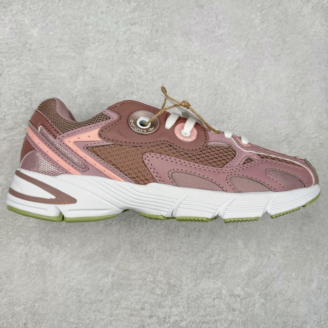 图片[8]-AD Original Astir 耐磨复古运动休闲鞋 鞋款灵感来自2000年代的跑步款式 鞋面和超大号孔眼进行更新复古色系搭配经典蓝白色 金色线条贯穿鞋身 增强鞋整体的流线感拼接设计 整体更显得有层次感，更有老爹鞋的味道网面透气设计 夏日出门也不会感到闷脚既舒适又透气带点稍微厚底的中底特殊材料 上脚偏软非常显高显瘦 休闲运动都可以搭配 尺码：35.5 36 36.5 37.5 38 38.5 39 40 40.5 41 42 42.5 43 44 44.5 45-选品中心