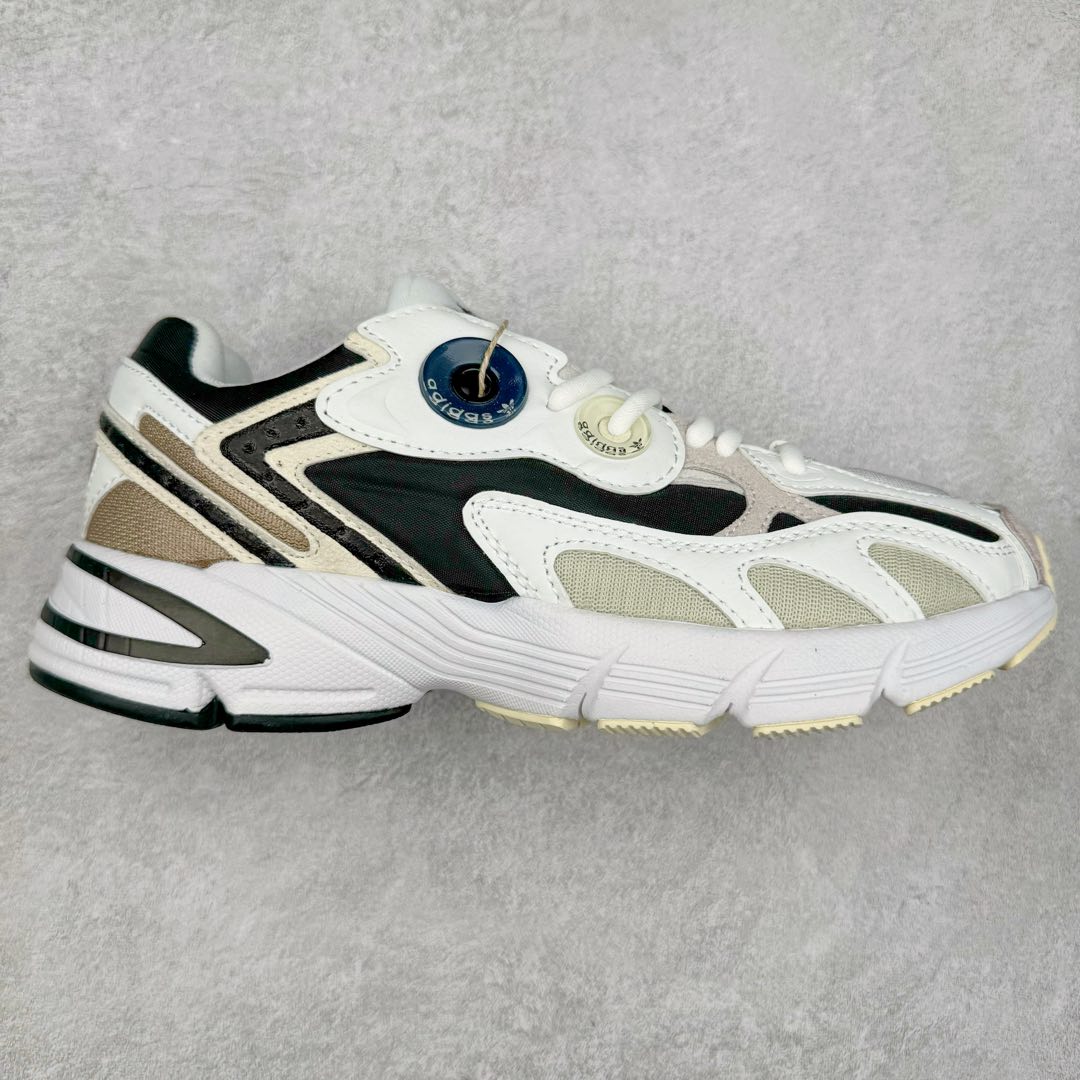 图片[7]-AD Original Astir 耐磨复古运动休闲鞋 鞋款灵感来自2000年代的跑步款式 鞋面和超大号孔眼进行更新复古色系搭配经典蓝白色 金色线条贯穿鞋身 增强鞋整体的流线感拼接设计 整体更显得有层次感，更有老爹鞋的味道网面透气设计 夏日出门也不会感到闷脚既舒适又透气带点稍微厚底的中底特殊材料 上脚偏软非常显高显瘦 休闲运动都可以搭配 尺码：35.5 36 36.5 37.5 38 38.5 39 40 40.5 41 42 42.5 43 44 44.5 45-选品中心