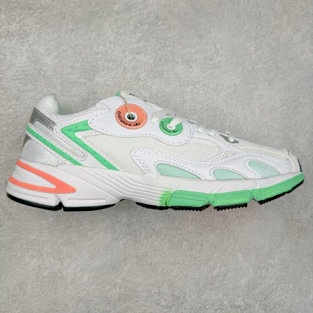 图片[8]-AD Original Astir 耐磨复古运动休闲鞋 鞋款灵感来自2000年代的跑步款式 鞋面和超大号孔眼进行更新复古色系搭配经典蓝白色 金色线条贯穿鞋身 增强鞋整体的流线感拼接设计 整体更显得有层次感，更有老爹鞋的味道网面透气设计 夏日出门也不会感到闷脚既舒适又透气带点稍微厚底的中底特殊材料 上脚偏软非常显高显瘦 休闲运动都可以搭配 尺码：35.5 36 36.5 37.5 38 38.5 39 40 40.5 41 42 42.5 43 44 44.5 45-选品中心