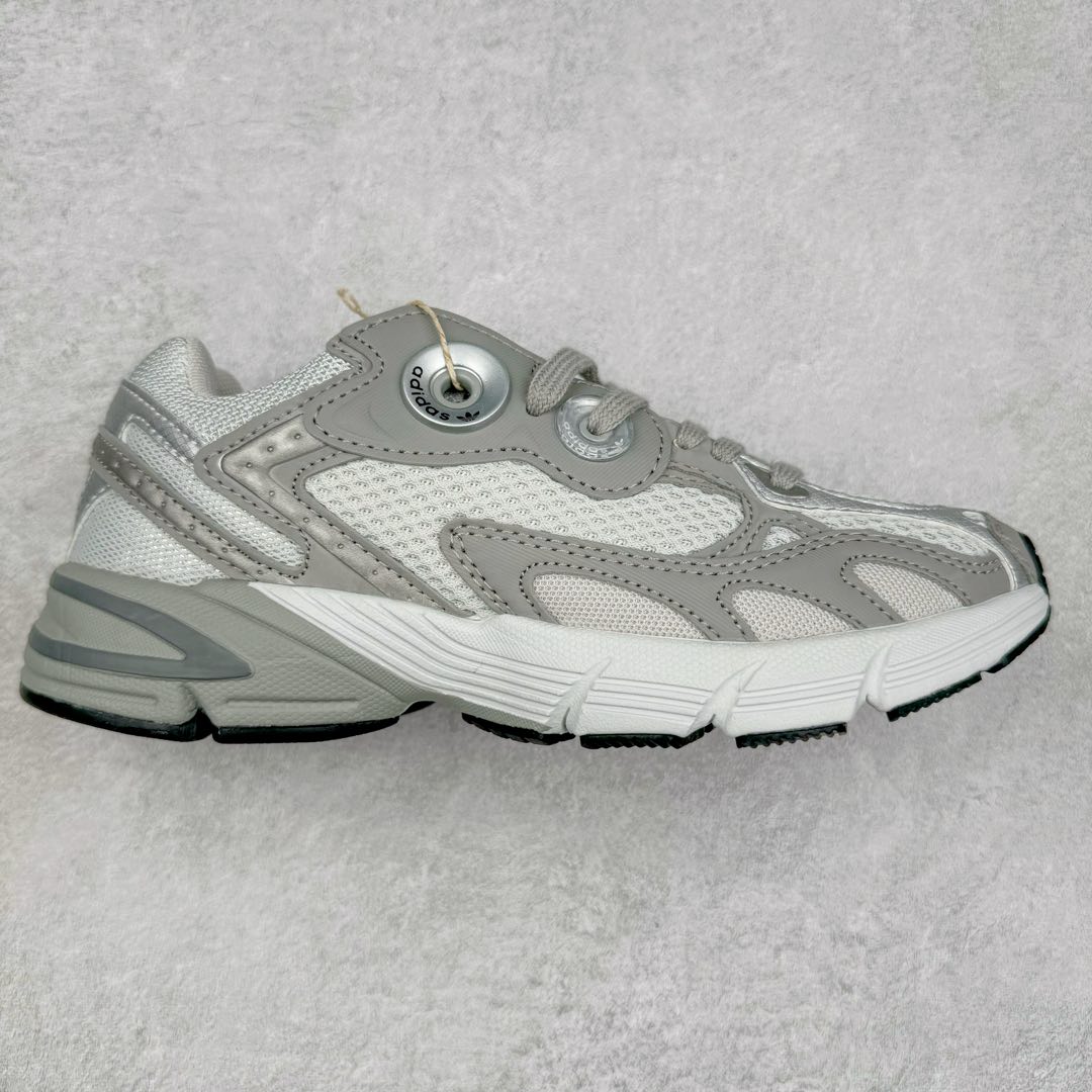 图片[5]-AD Original Astir 耐磨复古运动休闲鞋 鞋款灵感来自2000年代的跑步款式 鞋面和超大号孔眼进行更新复古色系搭配经典蓝白色 金色线条贯穿鞋身 增强鞋整体的流线感拼接设计 整体更显得有层次感，更有老爹鞋的味道网面透气设计 夏日出门也不会感到闷脚既舒适又透气带点稍微厚底的中底特殊材料 上脚偏软非常显高显瘦 休闲运动都可以搭配 尺码：35.5 36 36.5 37.5 38 38.5 39 40 40.5 41 42 42.5 43 44 44.5 45-选品中心