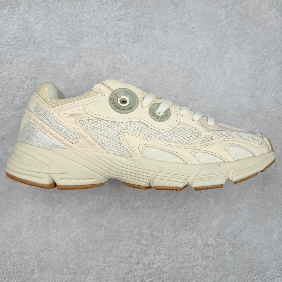 图片[4]-AD Original Astir 耐磨复古运动休闲鞋 鞋款灵感来自2000年代的跑步款式 鞋面和超大号孔眼进行更新复古色系搭配经典蓝白色 金色线条贯穿鞋身 增强鞋整体的流线感拼接设计 整体更显得有层次感，更有老爹鞋的味道网面透气设计 夏日出门也不会感到闷脚既舒适又透气带点稍微厚底的中底特殊材料 上脚偏软非常显高显瘦 休闲运动都可以搭配 尺码：35.5 36 36.5 37.5 38 38.5 39 40 40.5 41 42 42.5 43 44 44.5 45-选品中心