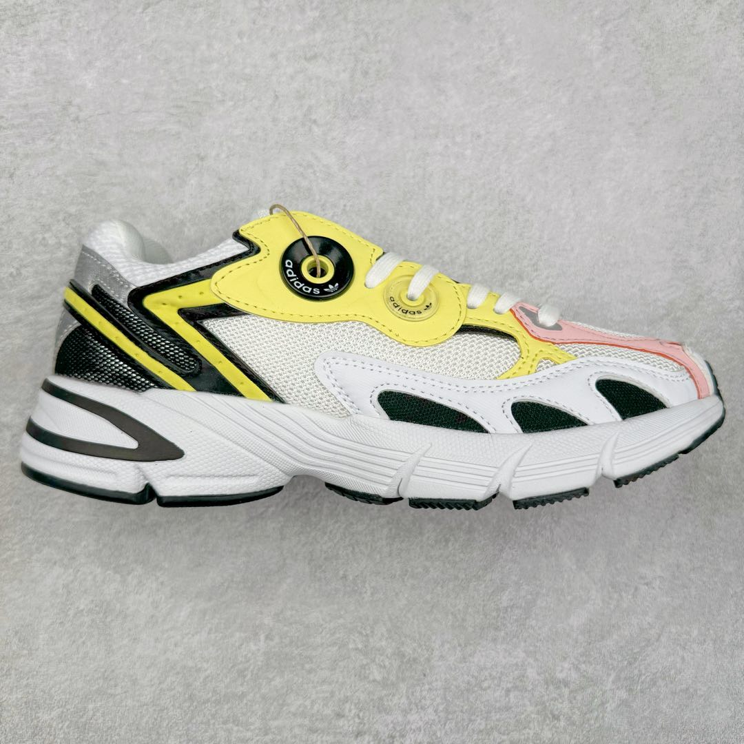 图片[6]-AD Original Astir 耐磨复古运动休闲鞋 鞋款灵感来自2000年代的跑步款式 鞋面和超大号孔眼进行更新复古色系搭配经典蓝白色 金色线条贯穿鞋身 增强鞋整体的流线感拼接设计 整体更显得有层次感，更有老爹鞋的味道网面透气设计 夏日出门也不会感到闷脚既舒适又透气带点稍微厚底的中底特殊材料 上脚偏软非常显高显瘦 休闲运动都可以搭配 尺码：35.5 36 36.5 37.5 38 38.5 39 40 40.5 41 42 42.5 43 44 44.5 45-选品中心