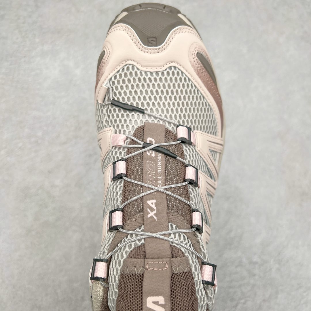 图片[4]-＃X版 SALOMON XA Pro 3D ADV 萨洛蒙潮流越野机能户外功能鞋 纯原外贸平台特供订单 耗时半年巨作 全套原纸板楦头开发 原厂特供网布配套加持 确保原汁原味 完美呈现版型 原档数据独家私模五层组合大底 原装Ortholite轻量化鞋垫 中底布带钢印编号 原厂TPU锁扣 进口港宝加持 后跟自然饱满 还原公司包裹性 鞋面采用SENSIFT贴合技术 全方位贴合包裹脚型 鞋跟部鞋底牵引设计 提供强大的抓地性能 更适应野外崎岖不平的道路 其3D ADVANCED CHASSIS底盘 材料轻量大化 钉齿设计更具稳定性 防护性 鞋底易磨损区运用CONTAGRIP高耐磨材料 应对城市硬质路面长距离跑考验 尺码：36 36.5 37.5 38 38.5 39 40 40.5 41 42 42.5 43 44 44.5 45-选品中心