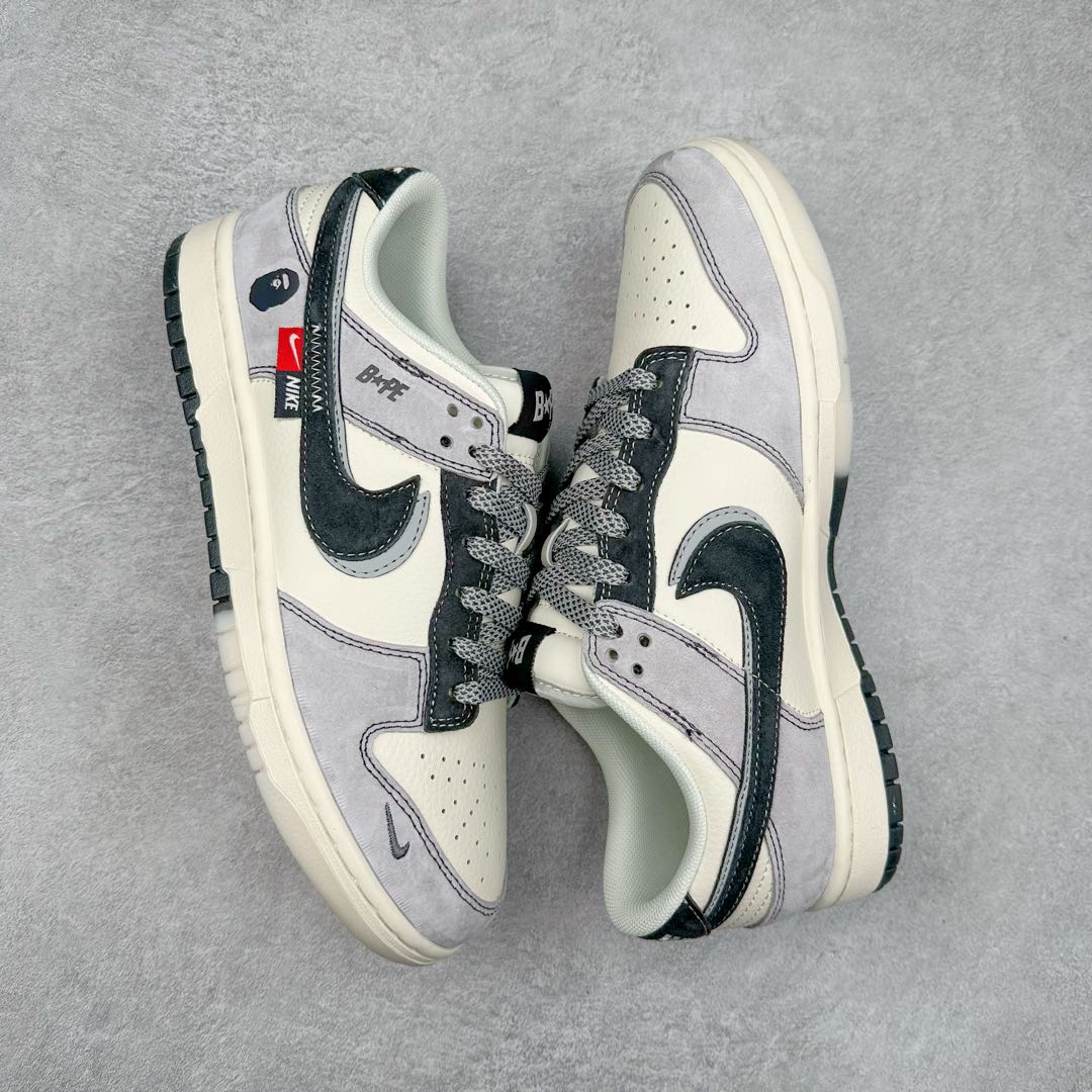 图片[3]-NK Dunk Low 定制配色 DM6868-031 大厂出品 极力推荐 原装头层材料 独家版型蒸餾加工帶來的是更好的视觉和脚感体验大厂纯原品质出货 清洁度 电绣工艺 皮料切割干净无任何毛边 细节完美 尺码：36 36.5 37.5 38 38.5 39 40 40.5 41 42 42.5 43 44 44.5 45-选品中心