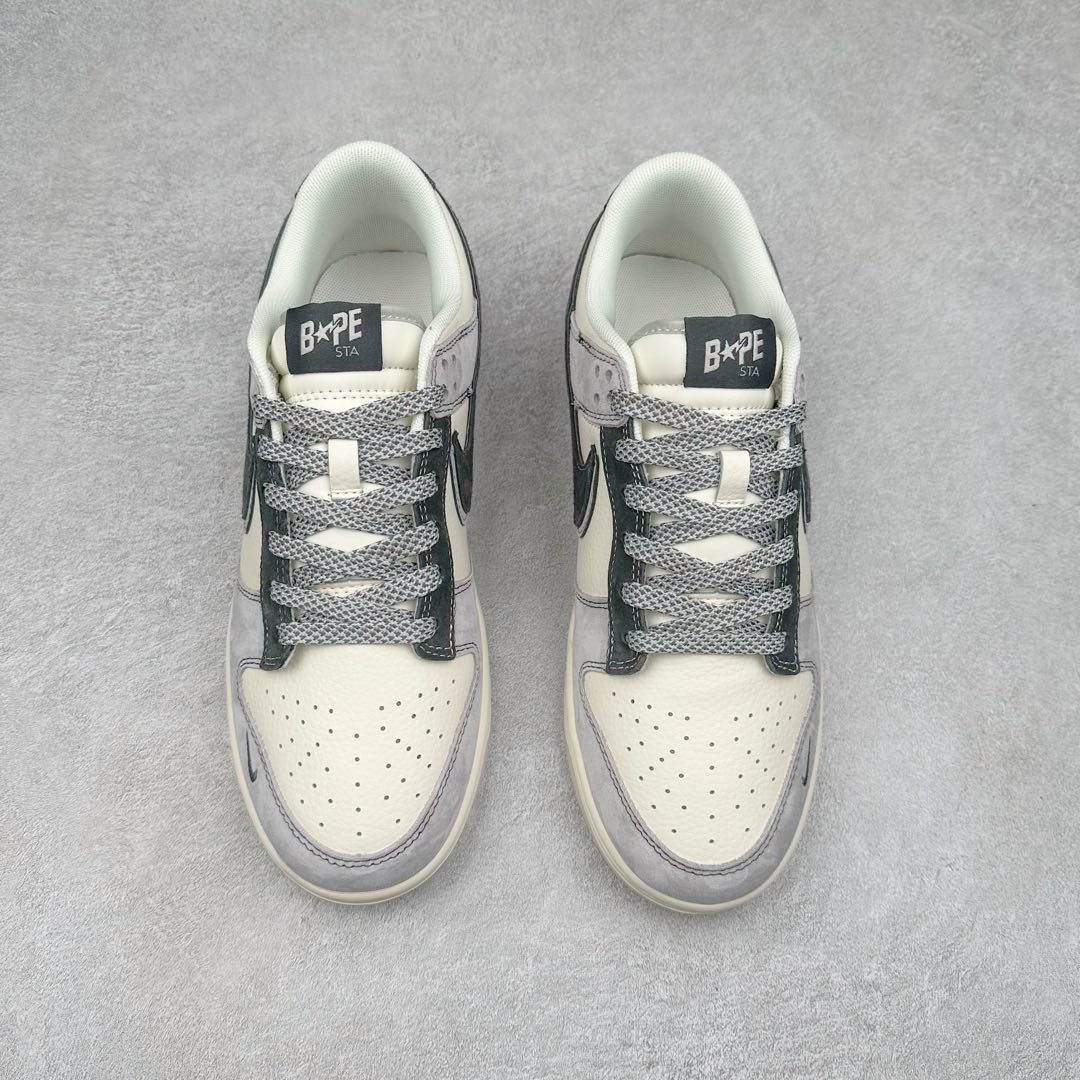 图片[2]-NK Dunk Low 定制配色 DM6868-031 大厂出品 极力推荐 原装头层材料 独家版型蒸餾加工帶來的是更好的视觉和脚感体验大厂纯原品质出货 清洁度 电绣工艺 皮料切割干净无任何毛边 细节完美 尺码：36 36.5 37.5 38 38.5 39 40 40.5 41 42 42.5 43 44 44.5 45-选品中心