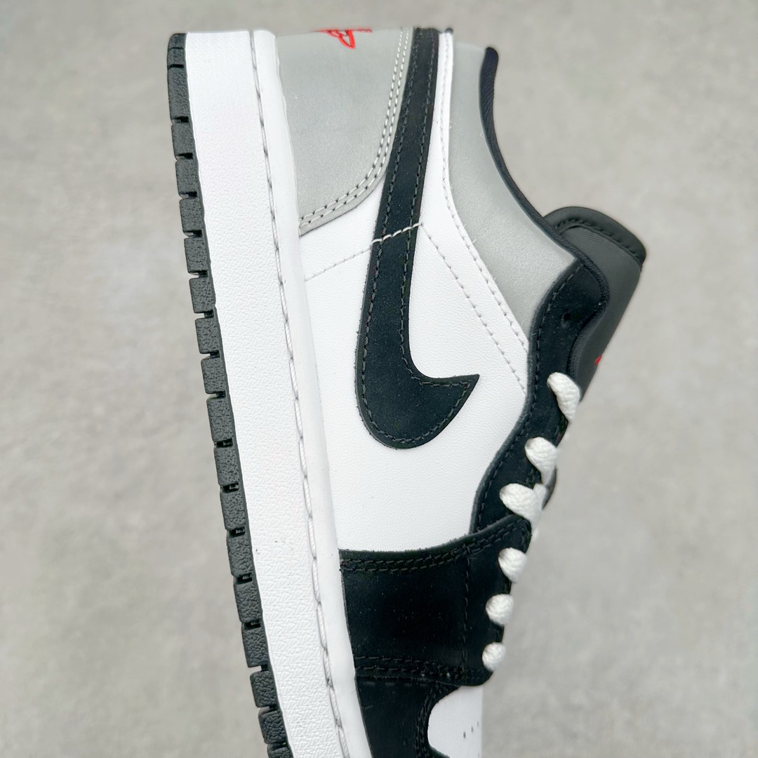 图片[6]-＃K版 Air Jordan AJ1 Low 低帮 黑白 HF3148-106 全新流水线出品 DT版本唯一平替选择 市场第二梯队最强版 全部原鞋开发 原楦原纸板开发 全鞋电脑针车 原厂内置全掌气垫 原盒内在原标 唯一Zp原版鞋带绑法 免检产品 全新2022版型 全头层皮料 完美零毛边处理 原厂配置全掌气垫 价格定位良心 几十个配色陆续出货 尺码：36 36.5 37.5 38 38.5 39 40 40.5 41 42 42.5 43 44 44.5 45 46 47.5-选品中心