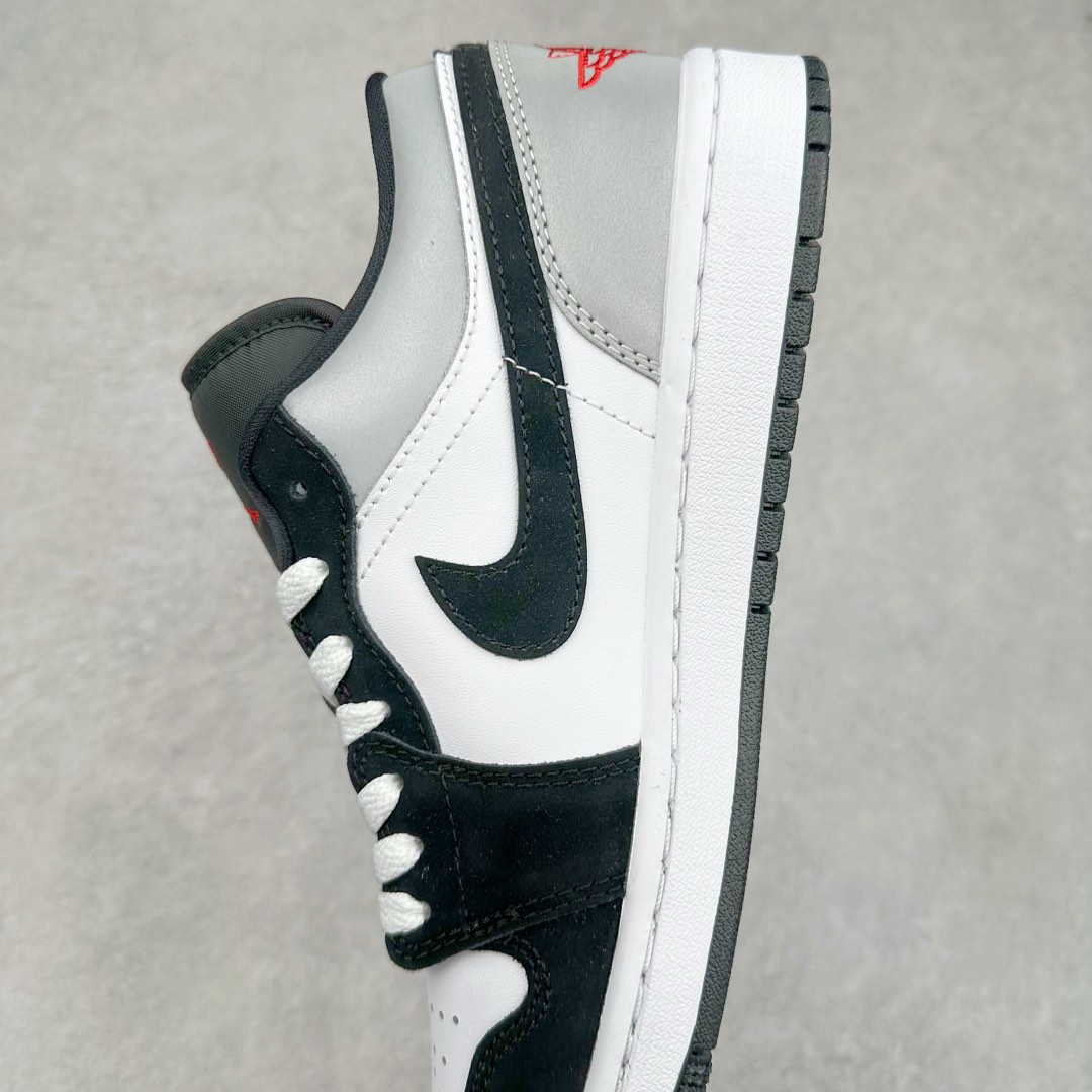 图片[7]-＃K版 Air Jordan AJ1 Low 低帮 黑白 HF3148-106 全新流水线出品 DT版本唯一平替选择 市场第二梯队最强版 全部原鞋开发 原楦原纸板开发 全鞋电脑针车 原厂内置全掌气垫 原盒内在原标 唯一Zp原版鞋带绑法 免检产品 全新2022版型 全头层皮料 完美零毛边处理 原厂配置全掌气垫 价格定位良心 几十个配色陆续出货 尺码：36 36.5 37.5 38 38.5 39 40 40.5 41 42 42.5 43 44 44.5 45 46 47.5-选品中心