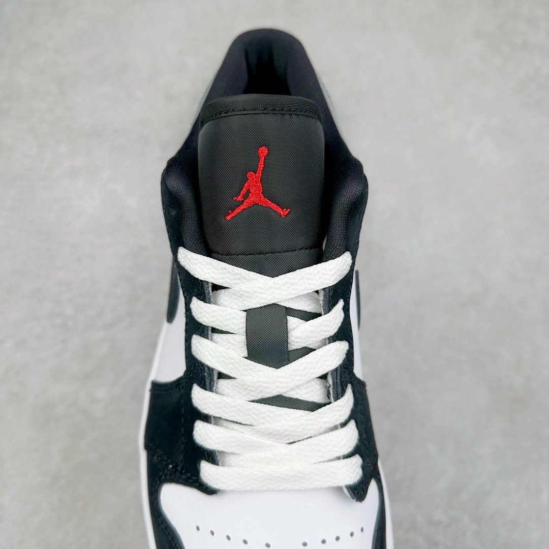 图片[5]-＃K版 Air Jordan AJ1 Low 低帮 黑白 HF3148-106 全新流水线出品 DT版本唯一平替选择 市场第二梯队最强版 全部原鞋开发 原楦原纸板开发 全鞋电脑针车 原厂内置全掌气垫 原盒内在原标 唯一Zp原版鞋带绑法 免检产品 全新2022版型 全头层皮料 完美零毛边处理 原厂配置全掌气垫 价格定位良心 几十个配色陆续出货 尺码：36 36.5 37.5 38 38.5 39 40 40.5 41 42 42.5 43 44 44.5 45 46 47.5-选品中心