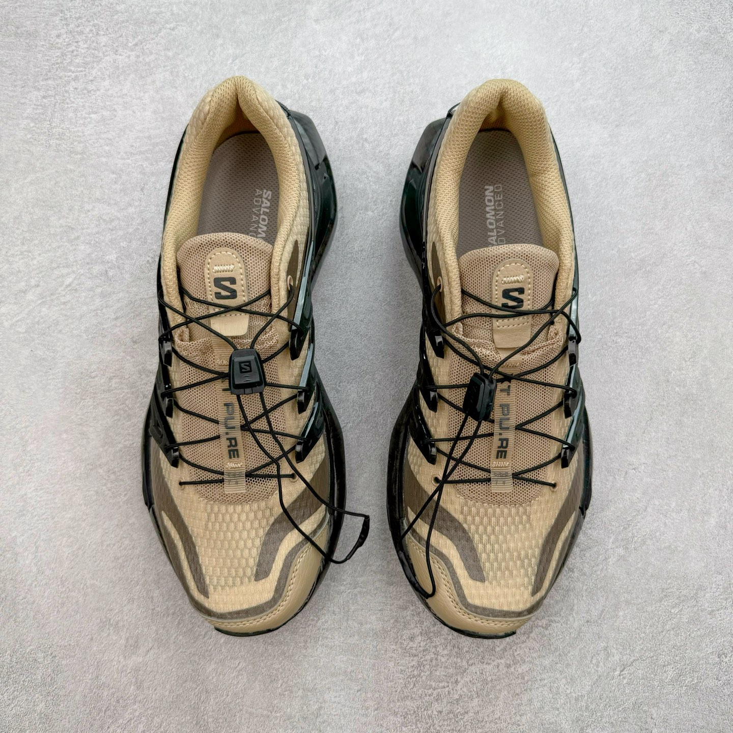 图片[2]-＃绿X/GX SALOMON XT PU.RE ADVANCED 萨洛蒙潮流越野机能户外功能鞋 纯原外贸平台特供订单 耗时半年巨作 全套原纸板楦头开发 原厂特供网布配套加持 确保原汁原味 完美呈现版型 原档数据独家私模五层组合大底 男女鞋同步官方开发至46.5 原装Ortholite轻量化鞋垫 中底布带钢印编号 原厂TPU锁扣 进口港宝加持 后跟自然饱满 还原公司包裹性 基于 SALOMON 初代 XT 鞋身造型并搭载 4D ADVANCED CHASSIS™ 大底打造而成 为这款 XT-QUEST 带来了多项足部控制与保护等功能性 如在运动过程中控制左右晃动的过程而提高稳定性、改善长途越野过程中足中到足尖的过渡、提高感知岩石的精确度以抵抗尖锐物体对脚底的伤害以及采用动态缓冲来增强穿着舒适感 从而减轻疲劳感 使 XT-QUEST 成为一双舒适且安全的户外之履 尺码：36 36.5 37.5 38 38.5 39 40 40.5 41 42 42.5 43 44 44.5 45 46 46.5-选品中心