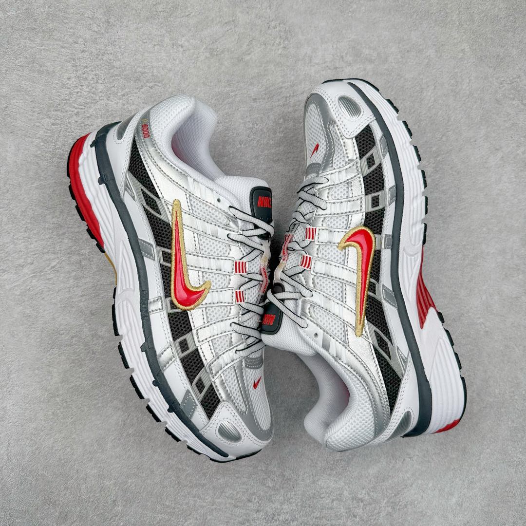 图片[3]-NK P-6000 系列低帮复古老爹风休闲运动舒适慢跑鞋 购入原鞋原装纸板楦头开发 独家私模四层组合大底 市场唯一正确版本 良心定价 新配色陆续出货 进口三文治网面 融合 Pegasus 过往运动鞋设计 助力 21 世纪早期跑步运动跃升时尚新高度 采用透气网眼布、运动风格线条和耐穿覆面 兼具吸睛外观和舒适感受 中底泡绵以田径赛道为灵感 打造厚实设计 缔造出众缓震性能 尺码：36 36.5 37.5 38 38.5 39 40 40.5 41 42 42.5 43 44 44.5 45-选品中心