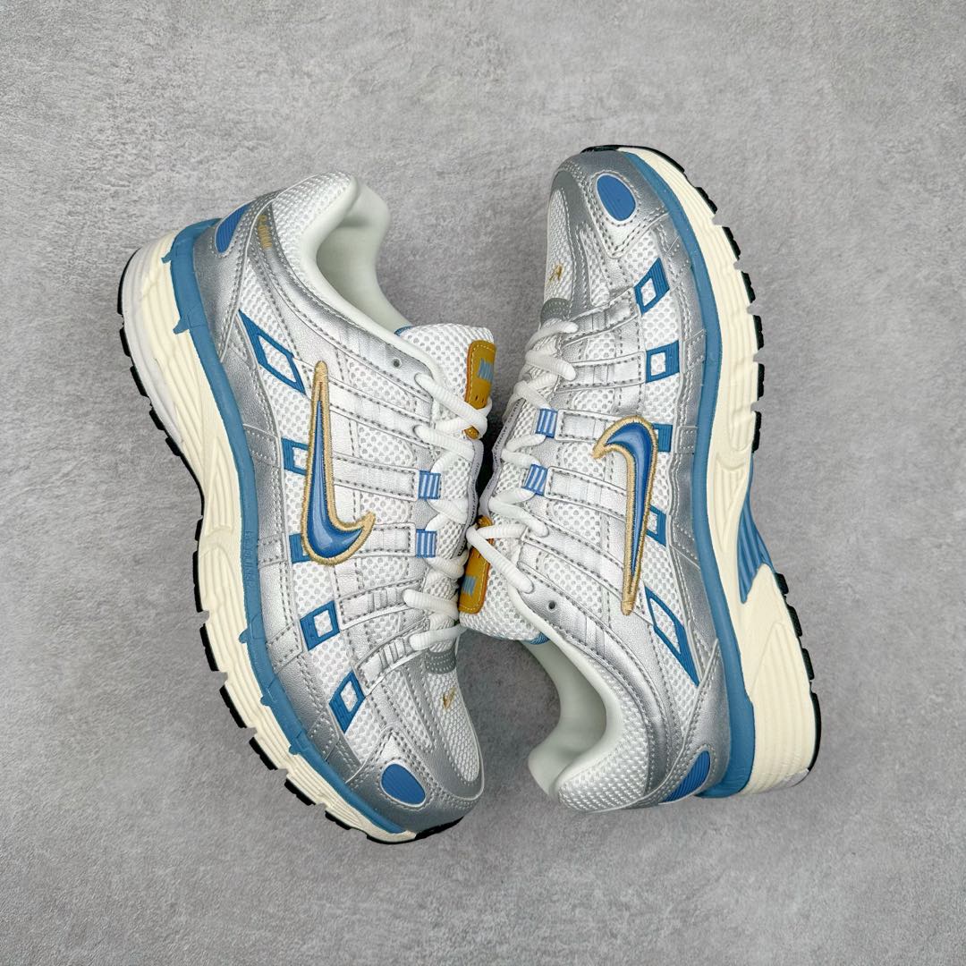 图片[3]-NK P-6000 系列低帮复古老爹风休闲运动舒适慢跑鞋 购入原鞋原装纸板楦头开发 独家私模四层组合大底 市场唯一正确版本 良心定价 新配色陆续出货 进口三文治网面 融合 Pegasus 过往运动鞋设计 助力 21 世纪早期跑步运动跃升时尚新高度 采用透气网眼布、运动风格线条和耐穿覆面 兼具吸睛外观和舒适感受 中底泡绵以田径赛道为灵感 打造厚实设计 缔造出众缓震性能 尺码：36 36.5 37.5 38 38.5 39 40 40.5 41 42 42.5 43 44 44.5 45-选品中心