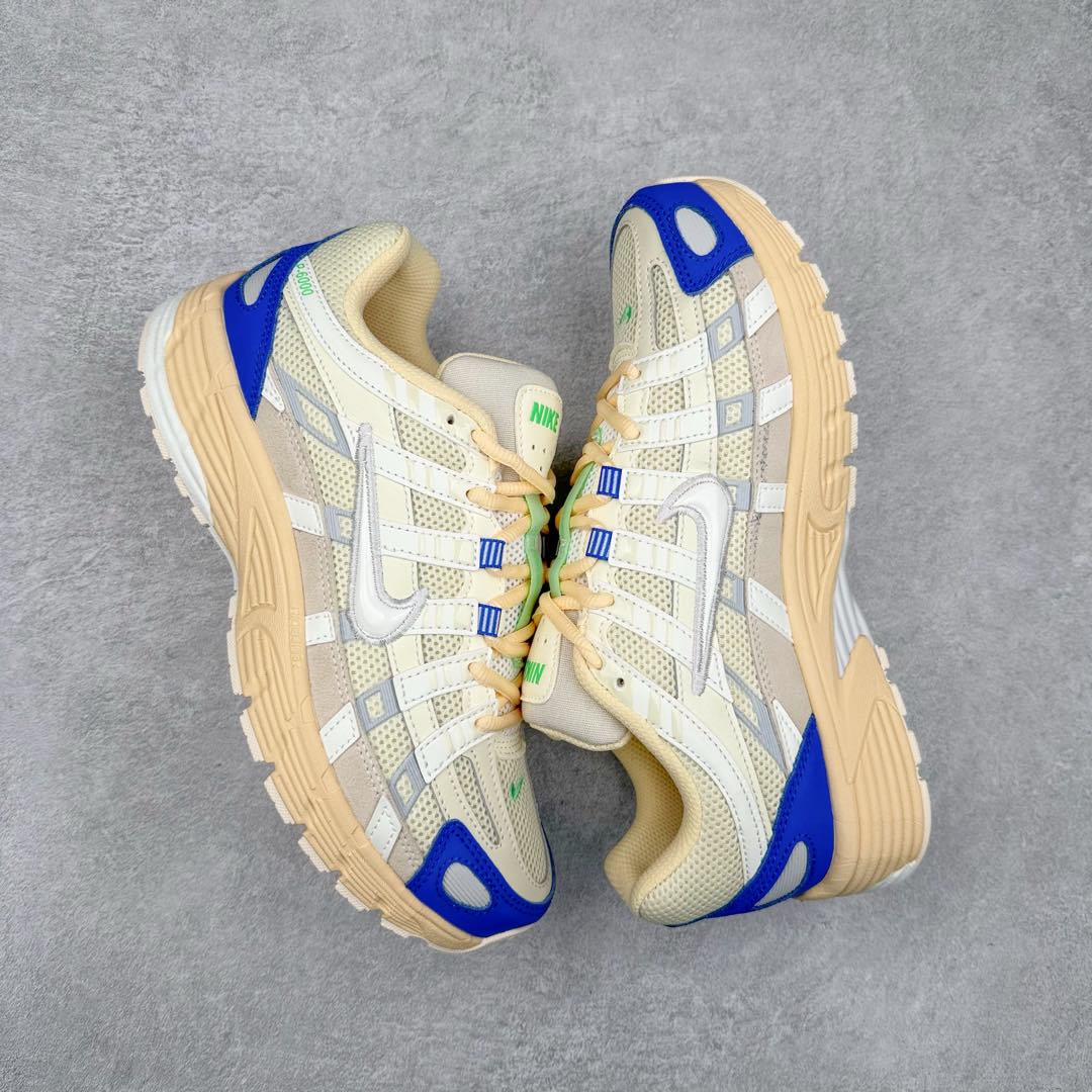 图片[3]-NK P-6000 系列低帮复古老爹风休闲运动舒适慢跑鞋 购入原鞋原装纸板楦头开发 独家私模四层组合大底 市场唯一正确版本 良心定价 新配色陆续出货 进口三文治网面 融合 Pegasus 过往运动鞋设计 助力 21 世纪早期跑步运动跃升时尚新高度 采用透气网眼布、运动风格线条和耐穿覆面 兼具吸睛外观和舒适感受 中底泡绵以田径赛道为灵感 打造厚实设计 缔造出众缓震性能 尺码：36 36.5 37.5 38 38.5 39 40 40.5 41 42 42.5 43 44 44.5 45-选品中心