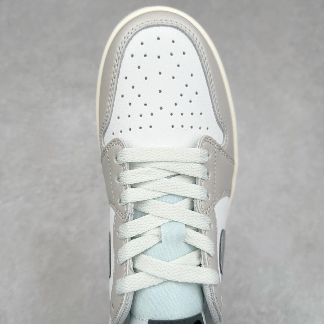 图片[4]-＃K版 Air Jordan AJ1 Low 低帮 HF3144-100 全新流水线出品 DT版本唯一平替选择 市场第二梯队最强版 全部原鞋开发 原楦原纸板开发 全鞋电脑针车 原厂内置全掌气垫 原盒内在原标 唯一Zp原版鞋带绑法 免检产品 全新2022版型 全头层皮料 完美零毛边处理 原厂配置全掌气垫 价格定位良心 几十个配色陆续出货 尺码：36 36.5 37.5 38 38.5 39 40 40.5 41 42 42.5 43 44 44.5 45 46 47.5-选品中心