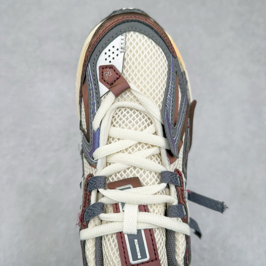 图片[4]-New Balance M1906R NB新百伦系列复古老爹风休闲运动慢跑鞋 采用轻质牛剖革拼接透气网眼衬垫织物鞋面材质 T-Beam大底提供足步弓支撑 保持步态稳定#后跟搭载外露缓震胶 鞋身整体以各种深浅不一的灰色覆盖 鞋头以淡蓝色调装饰，网眼衬垫通过不规律的色块实现做旧的美感 泛黄的鞋底更是进一步增添了复古气息 尺码：36 37 37.5 38 38.5 39.5 40 40.5 41.5 42 42.5 43 44 45-选品中心