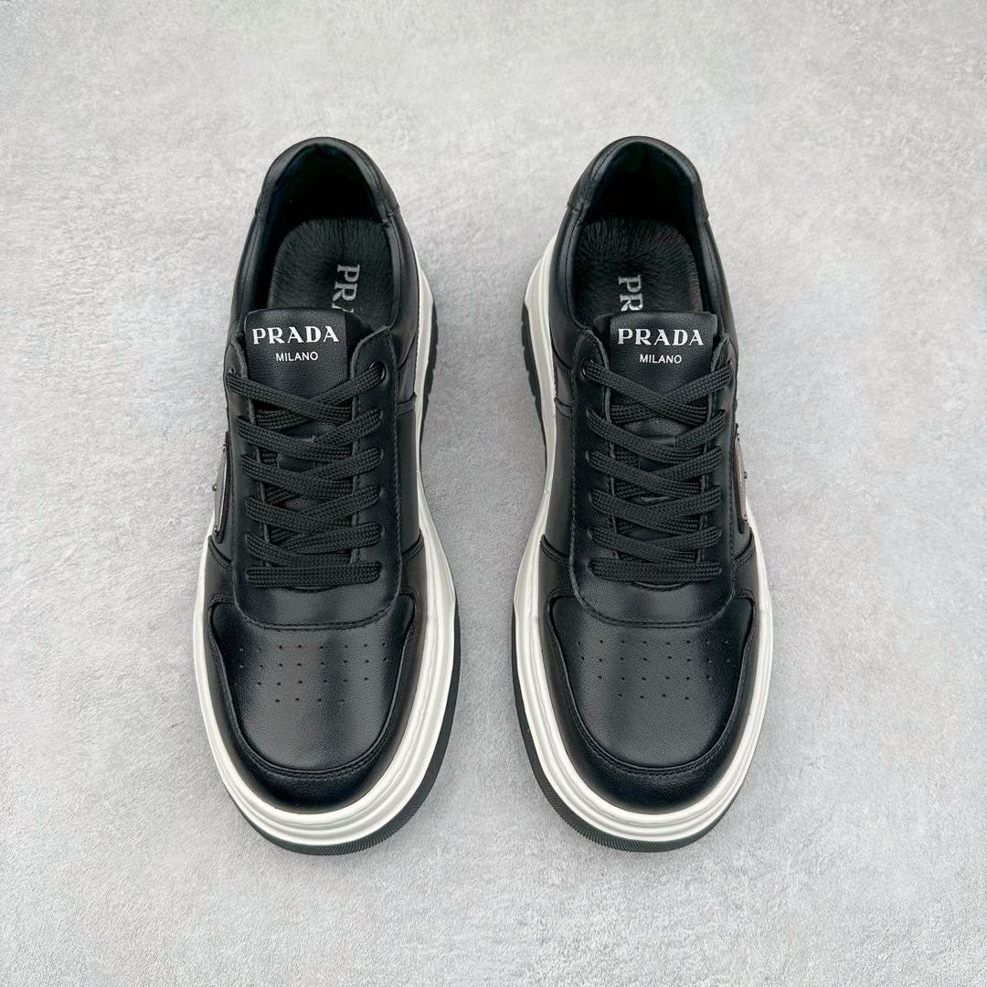 图片[2]-Prada Cloudbust Thunder Low Sneakers 普拉达老爹百搭休闲运动男鞋系列 广东大厂品质 25ss早春新款 专柜同步 Prada Cloudbust Thunder运动鞋设计以雕塑感设计重新演绎PRADA男士风格，独具时尚个性风格。大气个性更潮更抢眼更追求档次，它将颠覆旧念，与您共度时尚潮人必备! 面料采用原版进口小牛皮 牛皮内里垫脚 橡胶发泡大底 轻便防滑耐磨 脚感舒适 款式耐看做工精细 配以简洁利落的鞋楦 彰显男人的果敢和硬朗 尺码：39-44（皮鞋码）-选品中心