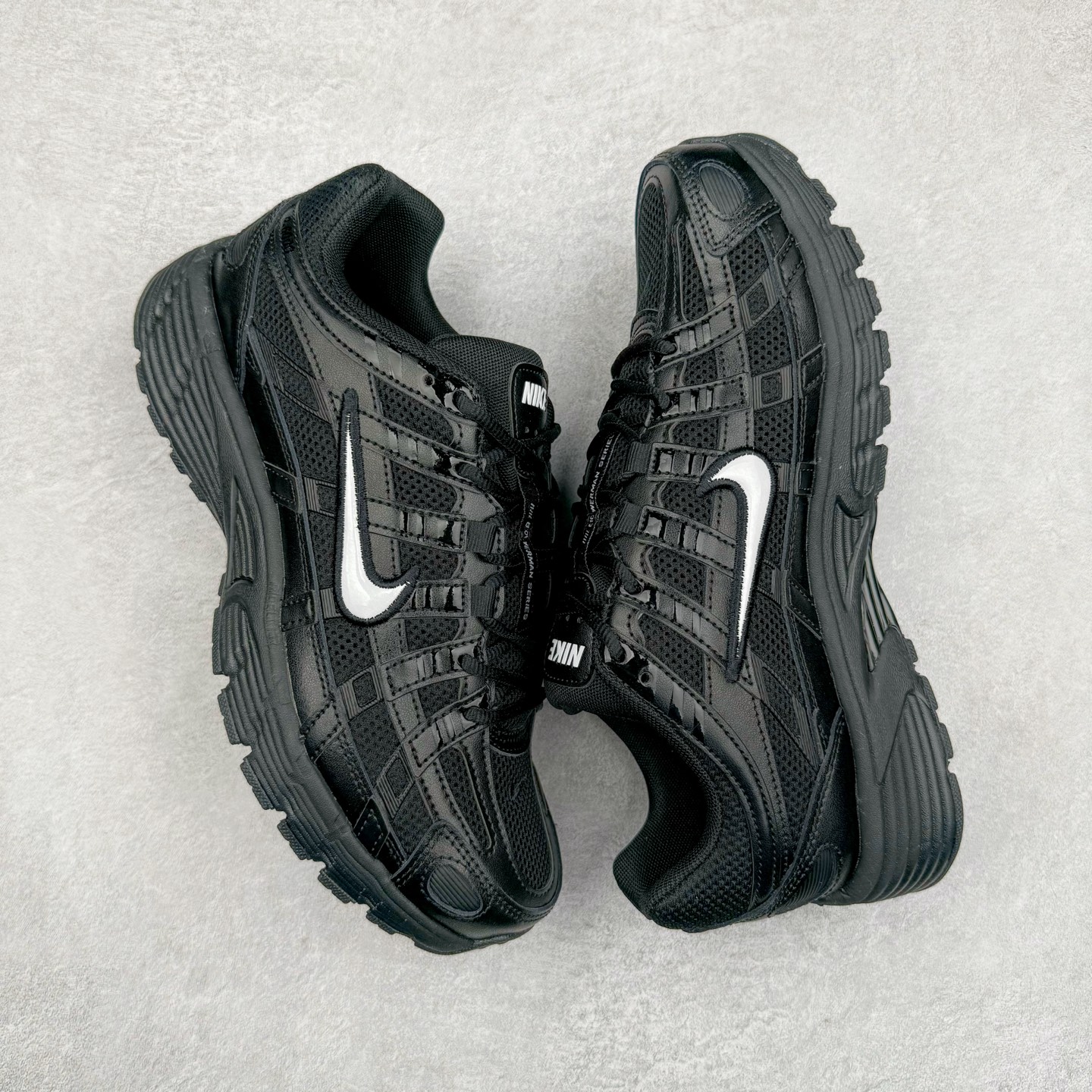 图片[3]-NK P-6000 系列低帮复古老爹风休闲运动舒适慢跑鞋 购入原鞋原装纸板楦头开发 独家私模四层组合大底 市场唯一正确版本 良心定价 新配色陆续出货 进口三文治网面 融合 Pegasus 过往运动鞋设计 助力 21 世纪早期跑步运动跃升时尚新高度 采用透气网眼布、运动风格线条和耐穿覆面 兼具吸睛外观和舒适感受 中底泡绵以田径赛道为灵感 打造厚实设计 缔造出众缓震性能 尺码：36 36.5 37.5 38 38.5 39 40 40.5 41 42 42.5 43 44 44.5 45-选品中心