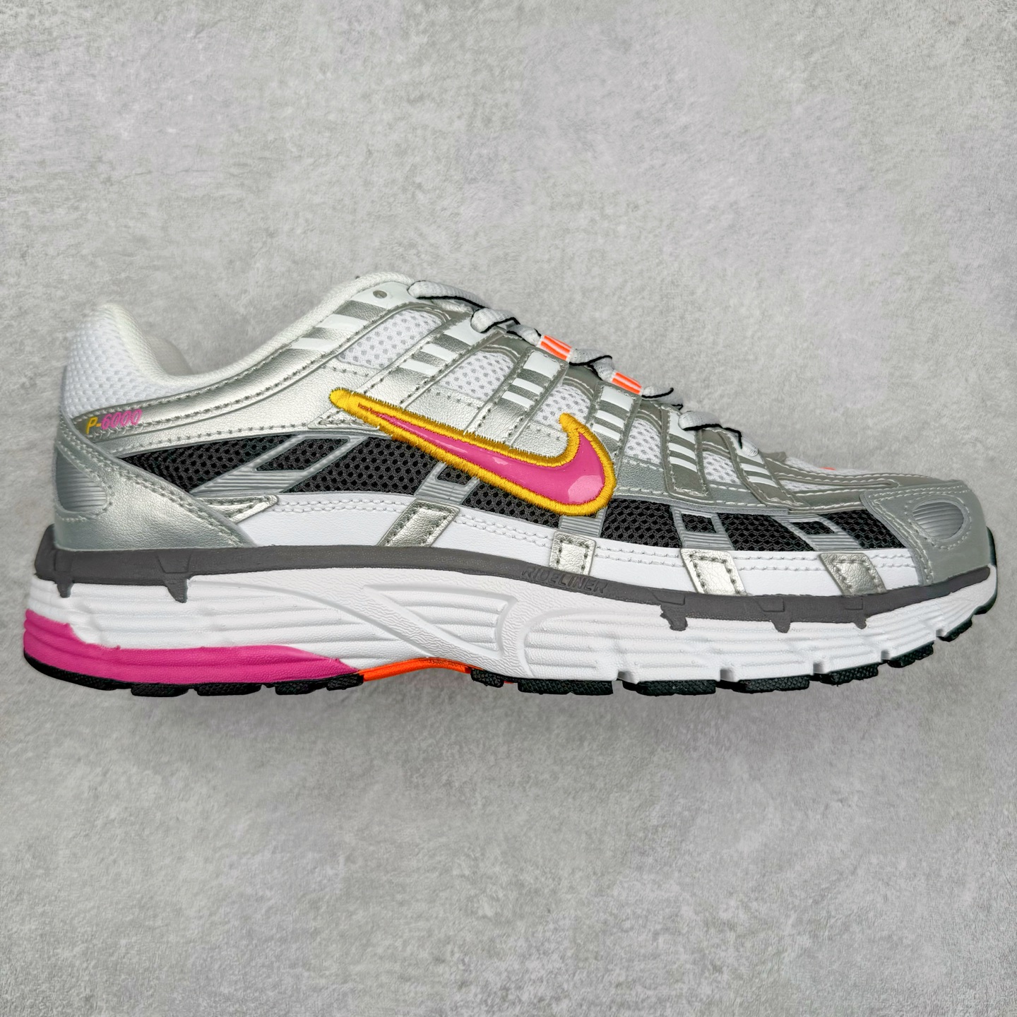 图片[4]-NK P-6000 系列低帮复古老爹风休闲运动舒适慢跑鞋 购入原鞋原装纸板楦头开发 独家私模四层组合大底 市场唯一正确版本 良心定价 新配色陆续出货 进口三文治网面 融合 Pegasus 过往运动鞋设计 助力 21 世纪早期跑步运动跃升时尚新高度 采用透气网眼布、运动风格线条和耐穿覆面 兼具吸睛外观和舒适感受 中底泡绵以田径赛道为灵感 打造厚实设计 缔造出众缓震性能 尺码：36 36.5 37.5 38 38.5 39 40 40.5 41 42 42.5 43 44 44.5 45-选品中心