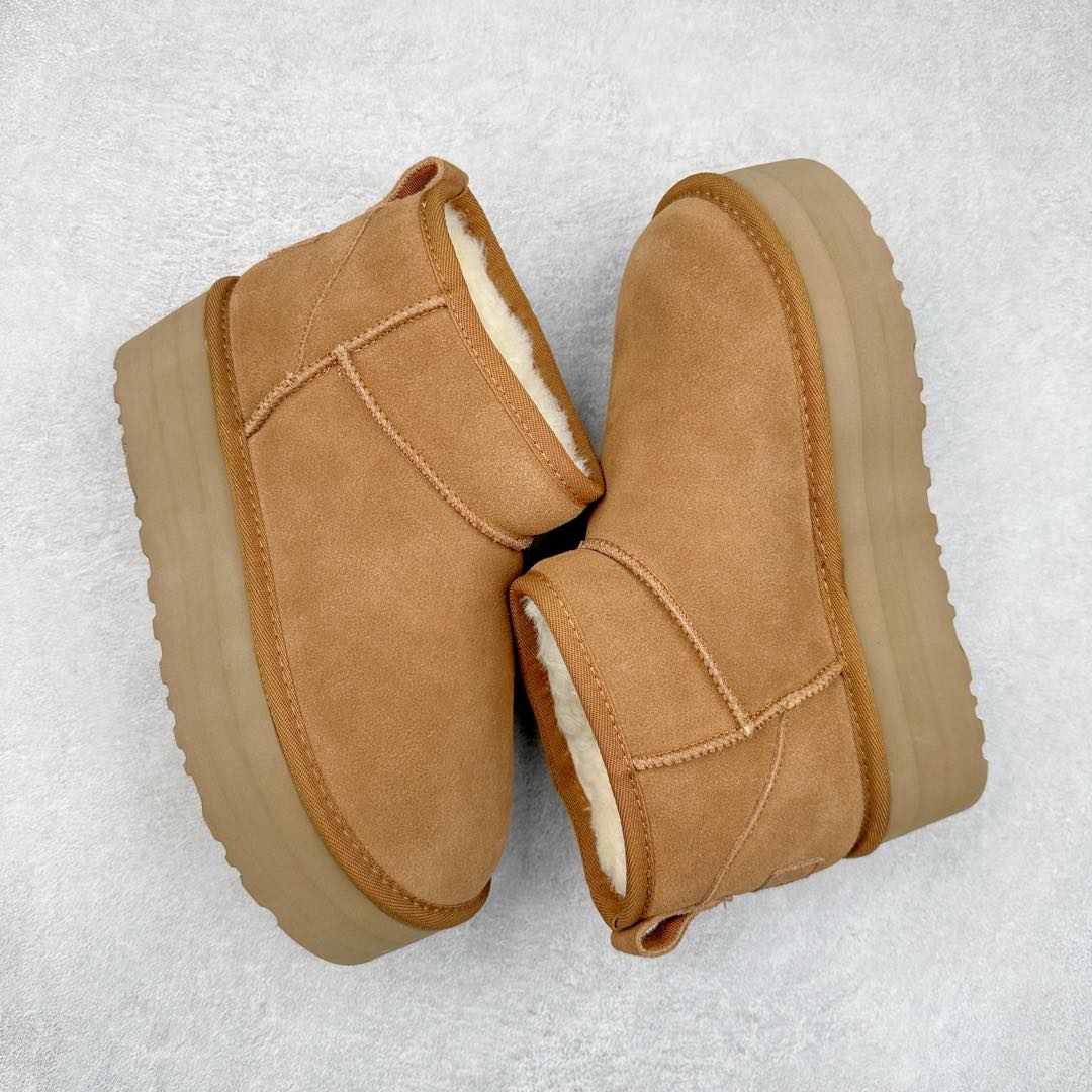 图片[3]-＃福利特价 UGG秋冬经典户外雪地靴 官方同步包装 检验标 材料采用原厂防污防水皮料 羊毛皮一体 防滑耐磨轻翼大底 保暖性能十足 严寒季节 必属佳品 尺码：35 36 37 38 39 40-选品中心