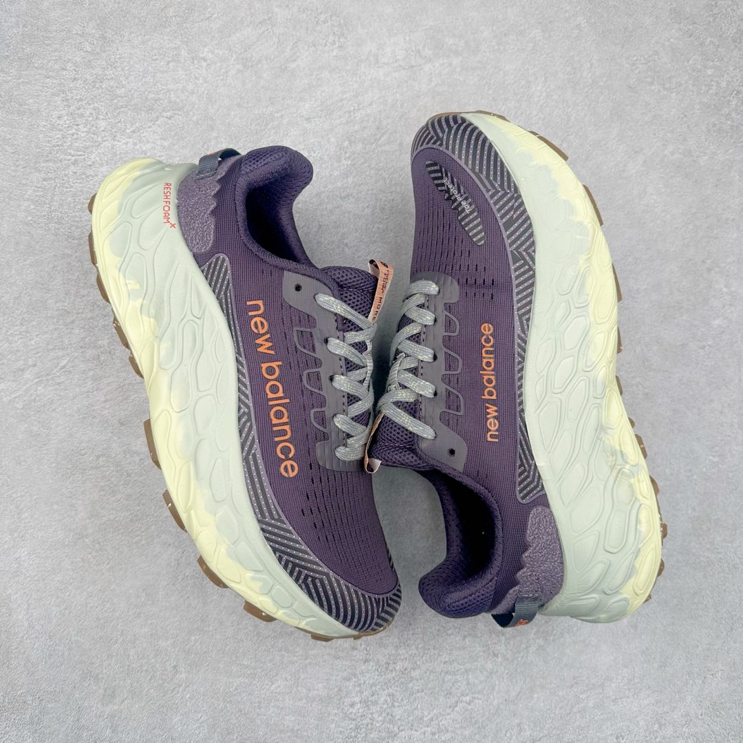 图片[3]-New Balance Fresh Foam X Trail More v3 新百伦NB莫尔V3系列低帮轻量化厚底户外越野休闲运动慢跑鞋 MTMORNGR 无论是越野训练跑还是享受自然美景 New Balance Fresh Foam X Trail More v3 都能确保双脚凉爽舒适 获得缓震支撑 这款越野跑鞋採用透气的合成/网眼鞋面 加上双层 Fresh Foam X 中底实现绝佳舒适著感 搭载鞋头防护科技与 All Terrain 系列最厚鞋底 可防止碎石跑入鞋内 让你尽情探索不受限 尺码：36 37 37.5 38 38.5 39.5 40 40.5 41.5 42 42.5 43 44 44.5 45-选品中心