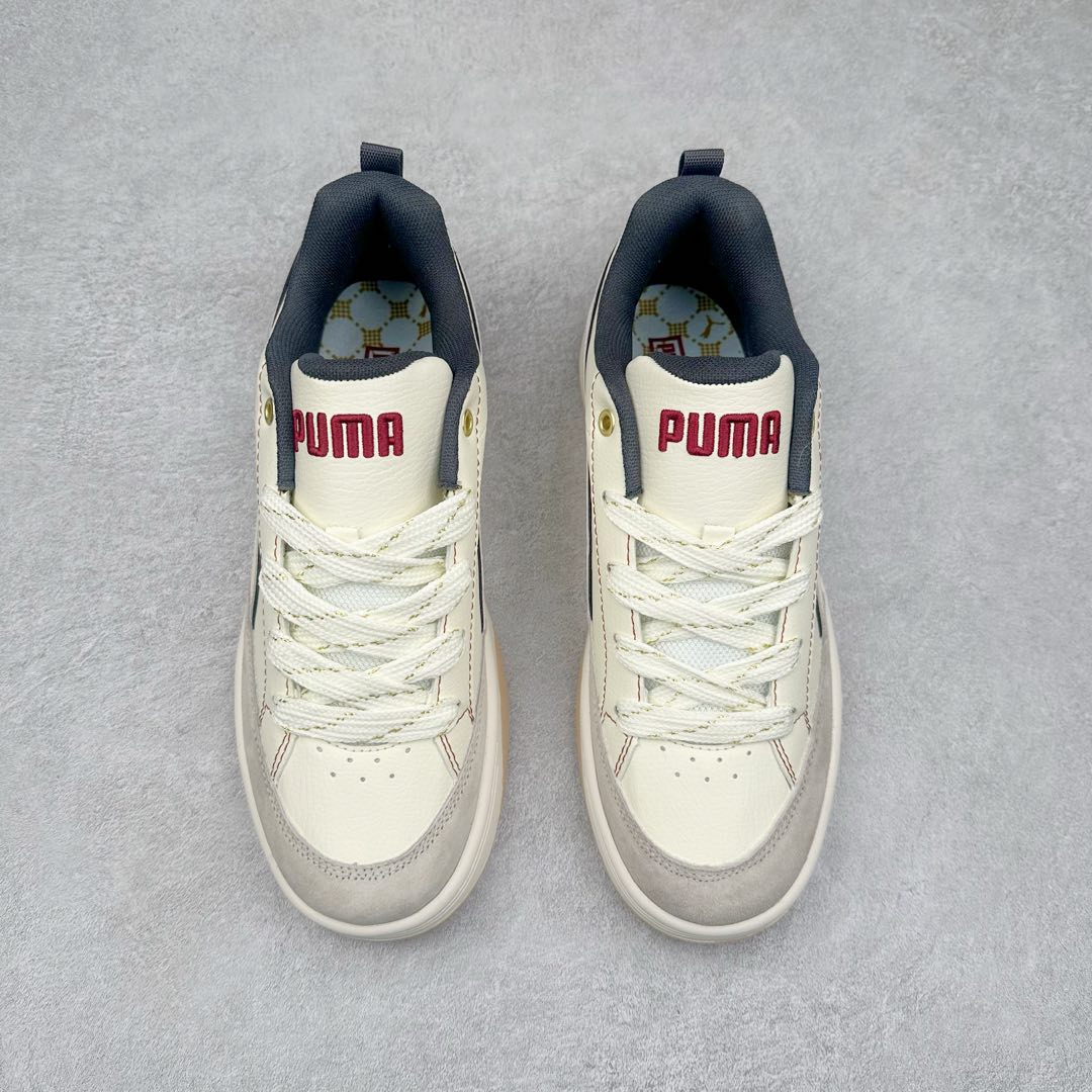 图片[2]-＃福利特价 PUMA Park Lifestyle 彪马防滑耐磨低帮休闲板鞋 简约又不失设计巧思的帅气风格让它轻松驾驭日常休闲或滑板场合 运动兼具匠心 细节彰显品质 衬垫边缘以提供支撑和灵活性 强化鞋头以承受持续的磨损 耐磨性强 稳定性高 抓地更牢 不易打滑 尺码： 35 36 36.5 37.5 38 38.5 39 40 40.5 41 42 42.5 43 44 45-选品中心