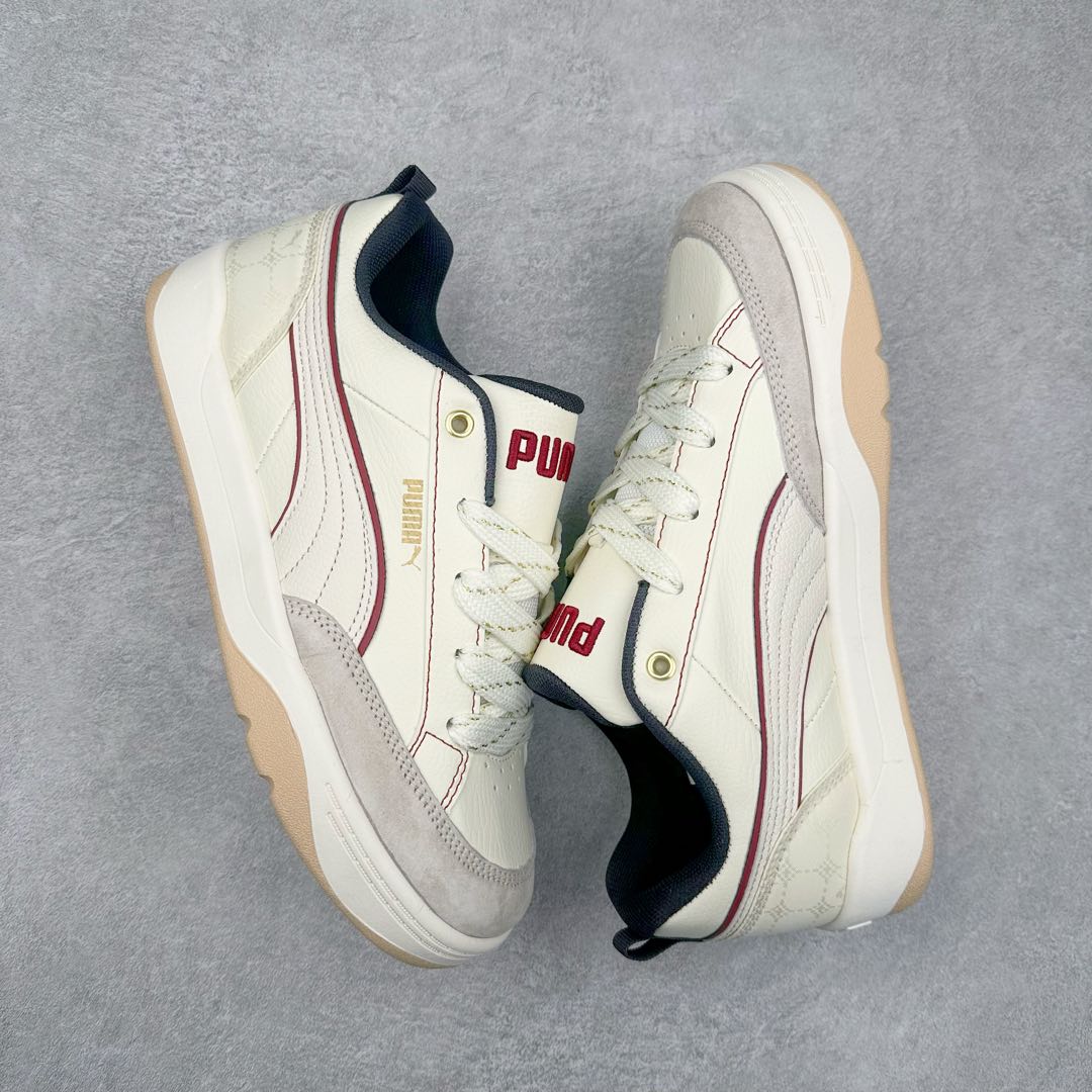 图片[3]-＃福利特价 PUMA Park Lifestyle 彪马防滑耐磨低帮休闲板鞋 简约又不失设计巧思的帅气风格让它轻松驾驭日常休闲或滑板场合 运动兼具匠心 细节彰显品质 衬垫边缘以提供支撑和灵活性 强化鞋头以承受持续的磨损 耐磨性强 稳定性高 抓地更牢 不易打滑 尺码： 35 36 36.5 37.5 38 38.5 39 40 40.5 41 42 42.5 43 44 45-选品中心