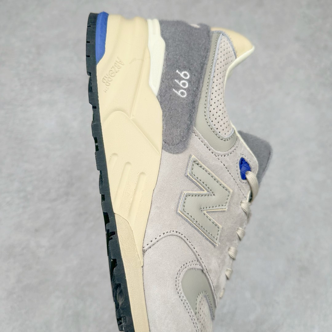 图片[6]-＃纯原福利 New Balance NB999系列 美潮高端原装原装套楦 真正的正品修长鞋型 早期外围实体充正案例无数 外贸客户指定订单前后掌分段组合大底 内置科技软底 缓震效果极佳日系潮人必备款 尺码同步专柜 尺码：39.5 40 40.5 41.5 42 42.5 43 44-选品中心
