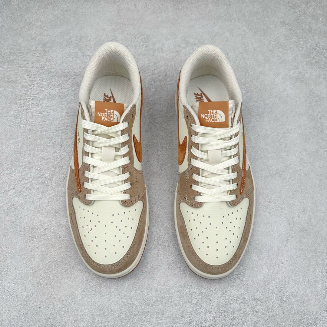 图片[2]-TS x Air Jordan AJ1 Low 倒钩低帮联名定制配色 DM7866-040 原厂内置气垫魔块 A模大底 头层小牛皮 鞋舌AJ原厂专用牛津布+AJ专用反口珍珠布+原厂无杂质高弹内里海棉+特殊封边弹力鞋带 尺码：36 36.5 37.5 38 38.5 39 40 40.5 41 42 42.5 43 44 44.5 45 46 47.5-选品中心