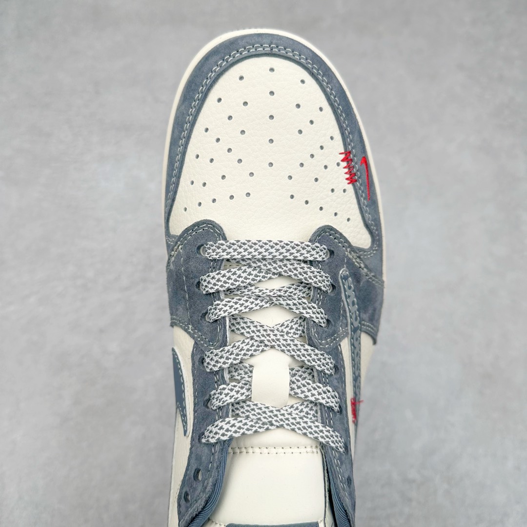 图片[4]-TS x Air Jordan AJ1 Low 倒钩低帮联名定制配色 DM9288-005 原厂内置气垫魔块 A模大底 头层小牛皮 鞋舌AJ原厂专用牛津布+AJ专用反口珍珠布+原厂无杂质高弹内里海棉+特殊封边弹力鞋带 尺码：36 36.5 37.5 38 38.5 39 40 40.5 41 42 42.5 43 44 44.5 45 46 47.5-选品中心
