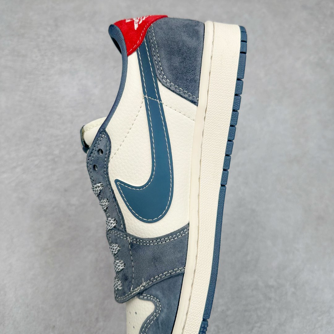 图片[7]-TS x Air Jordan AJ1 Low 倒钩低帮联名定制配色 DM9288-005 原厂内置气垫魔块 A模大底 头层小牛皮 鞋舌AJ原厂专用牛津布+AJ专用反口珍珠布+原厂无杂质高弹内里海棉+特殊封边弹力鞋带 尺码：36 36.5 37.5 38 38.5 39 40 40.5 41 42 42.5 43 44 44.5 45 46 47.5-选品中心