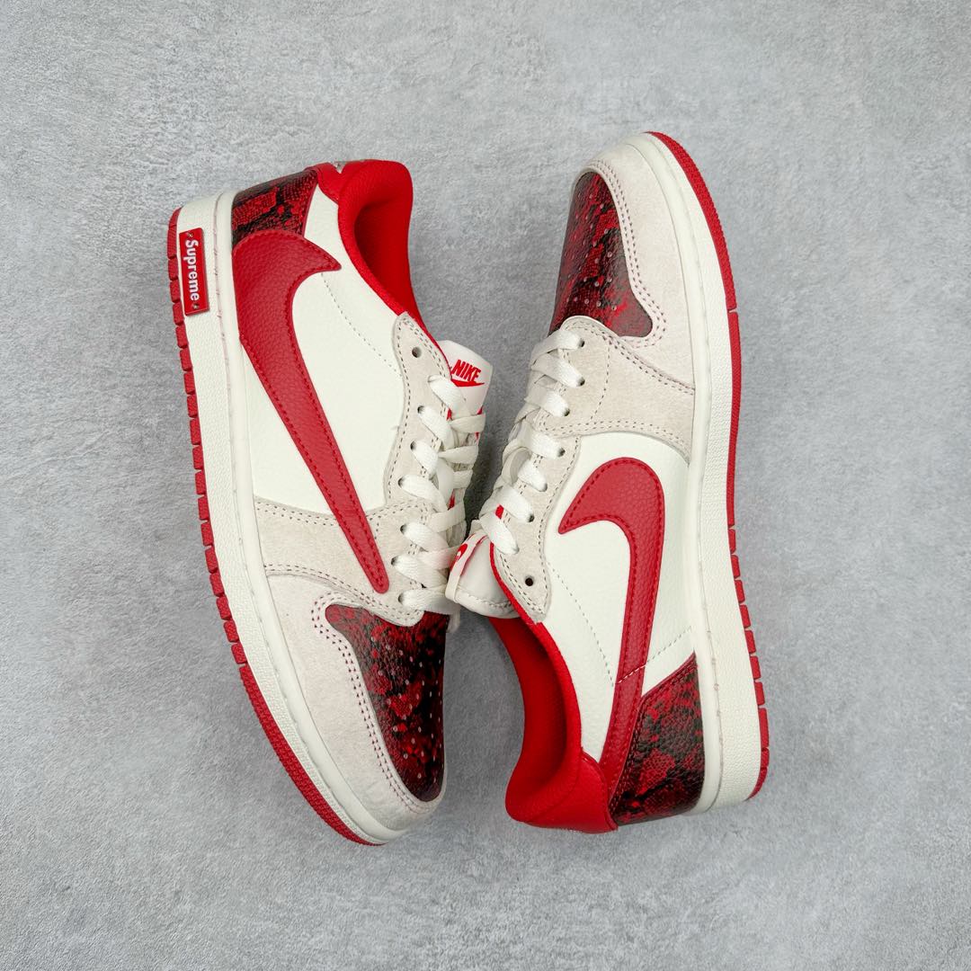 图片[3]-TS x Air Jordan AJ1 Low 倒钩低帮联名定制配色 DM7688-076 原厂内置气垫魔块 A模大底 头层小牛皮 鞋舌AJ原厂专用牛津布+AJ专用反口珍珠布+原厂无杂质高弹内里海棉+特殊封边弹力鞋带 尺码：36 36.5 37.5 38 38.5 39 40 40.5 41 42 42.5 43 44 44.5 45 46 47.5-选品中心