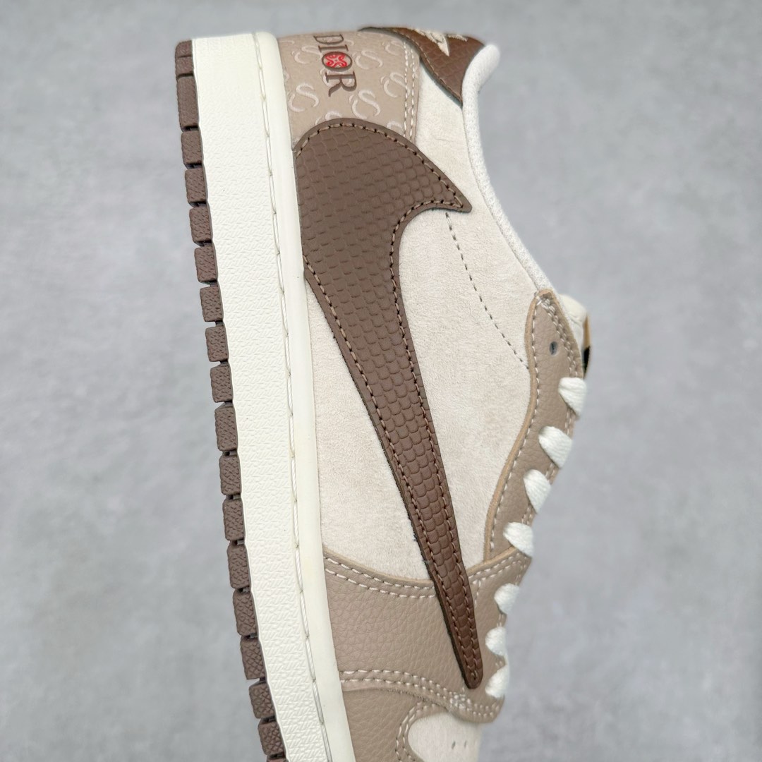 图片[6]-TS x Air Jordan AJ1 Low 倒钩低帮联名定制配色 DM7688-074 原厂内置气垫魔块 A模大底 头层小牛皮 鞋舌AJ原厂专用牛津布+AJ专用反口珍珠布+原厂无杂质高弹内里海棉+特殊封边弹力鞋带 尺码：36 36.5 37.5 38 38.5 39 40 40.5 41 42 42.5 43 44 44.5 45 46 47.5-选品中心