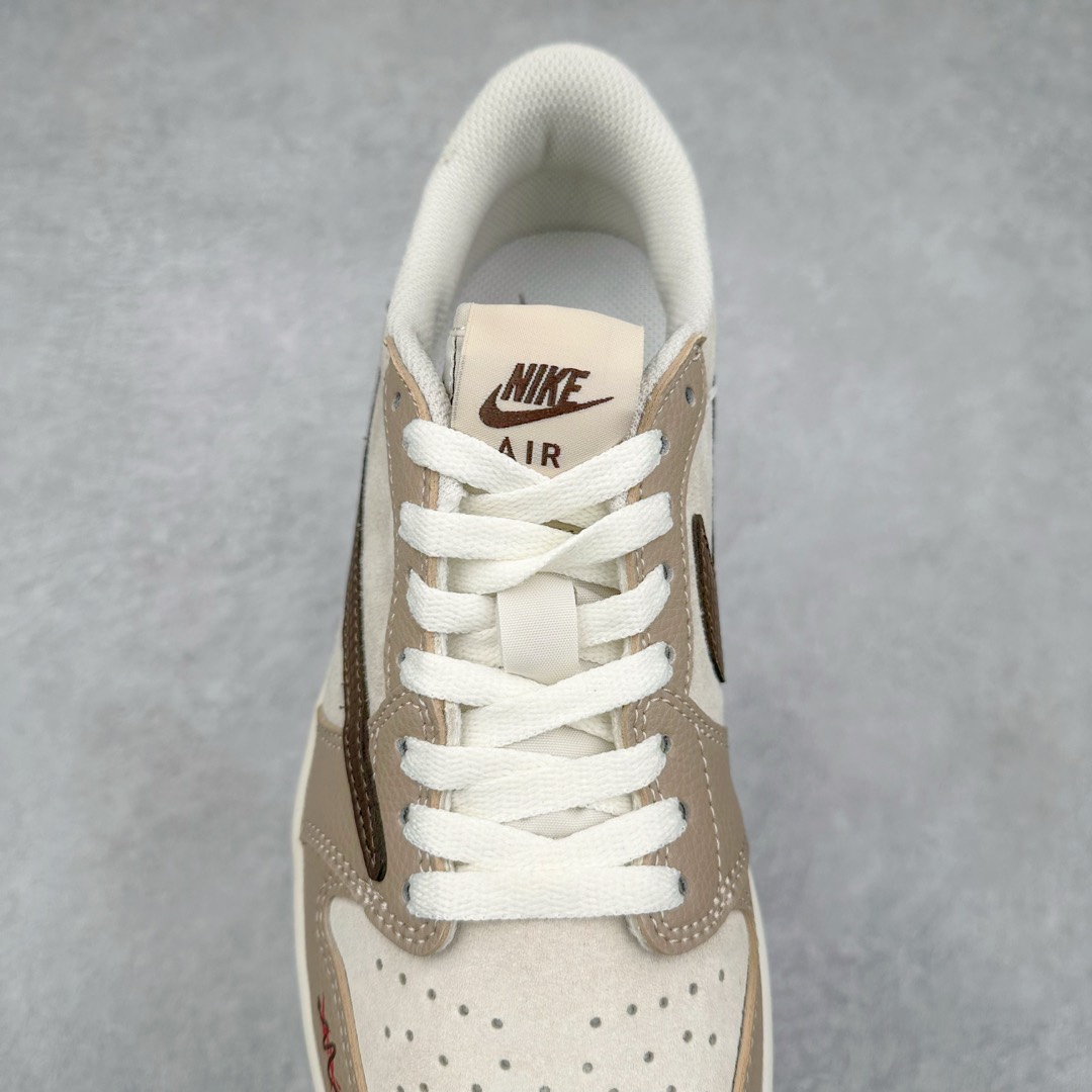 图片[5]-TS x Air Jordan AJ1 Low 倒钩低帮联名定制配色 DM7688-074 原厂内置气垫魔块 A模大底 头层小牛皮 鞋舌AJ原厂专用牛津布+AJ专用反口珍珠布+原厂无杂质高弹内里海棉+特殊封边弹力鞋带 尺码：36 36.5 37.5 38 38.5 39 40 40.5 41 42 42.5 43 44 44.5 45 46 47.5-选品中心