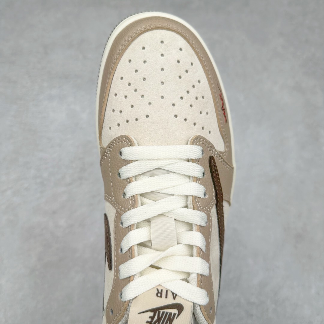 图片[4]-TS x Air Jordan AJ1 Low 倒钩低帮联名定制配色 DM7688-074 原厂内置气垫魔块 A模大底 头层小牛皮 鞋舌AJ原厂专用牛津布+AJ专用反口珍珠布+原厂无杂质高弹内里海棉+特殊封边弹力鞋带 尺码：36 36.5 37.5 38 38.5 39 40 40.5 41 42 42.5 43 44 44.5 45 46 47.5-选品中心