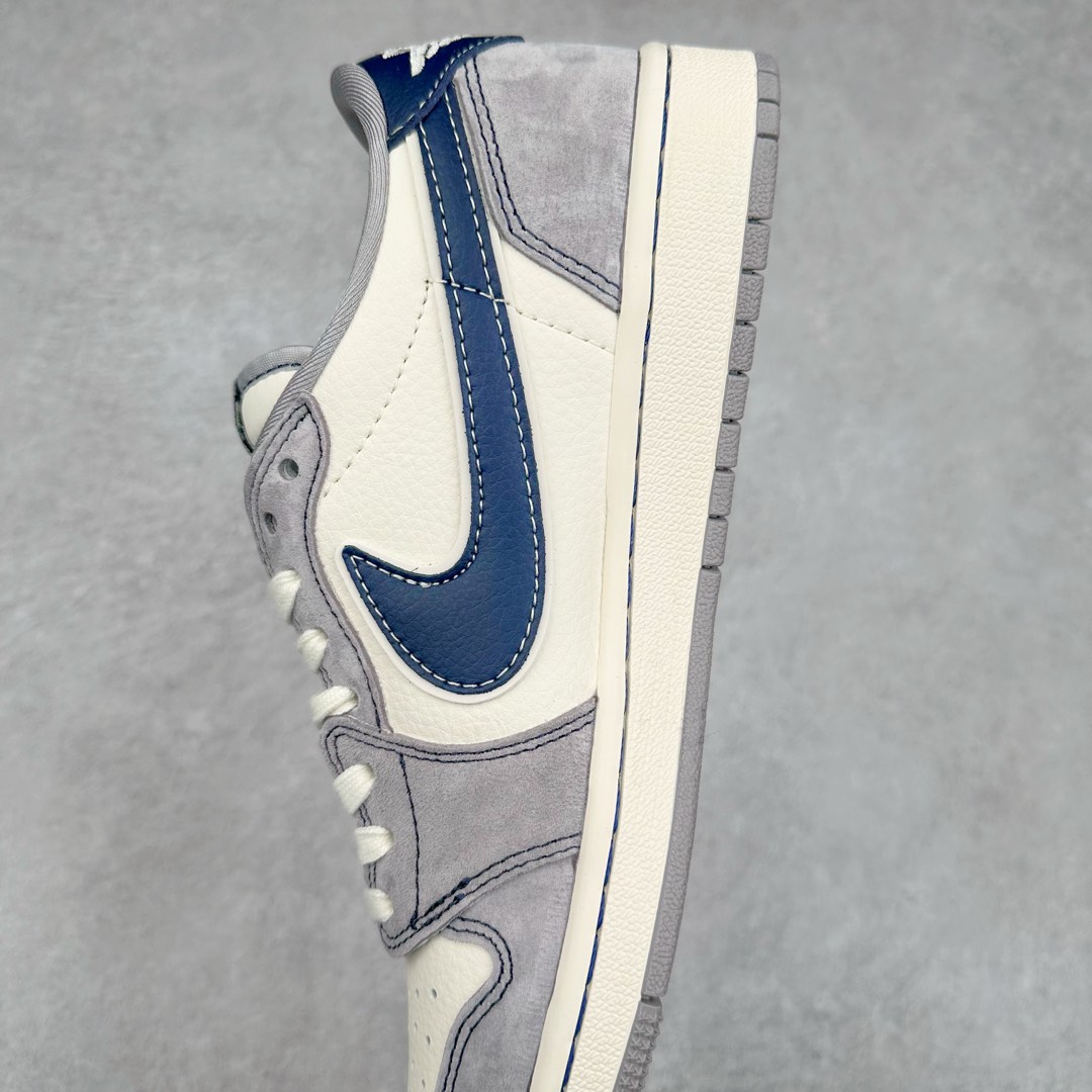 图片[7]-TS x Air Jordan AJ1 Low 倒钩低帮联名定制配色 DM9288-006 原厂内置气垫魔块 A模大底 头层小牛皮 鞋舌AJ原厂专用牛津布+AJ专用反口珍珠布+原厂无杂质高弹内里海棉+特殊封边弹力鞋带 尺码：36 36.5 37.5 38 38.5 39 40 40.5 41 42 42.5 43 44 44.5 45 46 47.5-选品中心