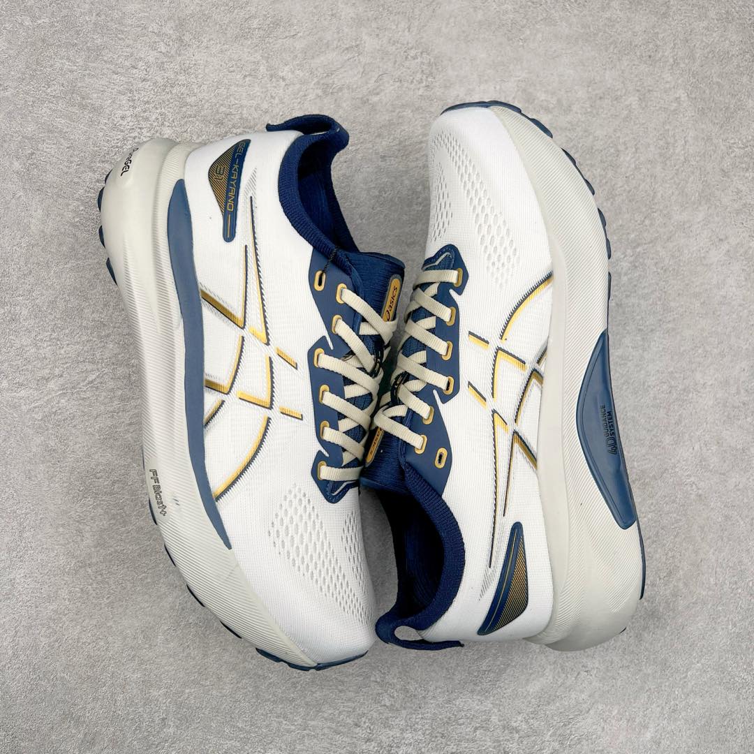 图片[3]-Asics Gel-Kayano 31 亚瑟士卡亚诺31代低帮专业有氧超轻量休闲运动全能慢跑鞋全球知名运动品牌ASICS正式推出新款GEL-KAYANO 31跑鞋，旨在通过全新稳定结构以提升产品可适性，满足跑者的足部稳定需求，让每一位跑者从起跑到结束都能够感受到焕然一新的稳定性与舒适性，从而帮助更多人找到身心平衡，获得自在舒适的健康生活方式。秉持着ASICS亚瑟士的设计哲学，全新一代GEL-KAYANO 31应运而生。为进一步升级产品的稳定性，GEL-KAYANO 31采用了全新4D引导系统，通过内侧稳定装置提升可适性，满足足部稳定需求，帮助足弓迅速返回到平衡位置。作为基于生物力学研究打造的全新稳定结构，4D引导系统不仅提升了跑鞋对双脚的支撑性，它还将人体不同的运动状态纳入设计考量，帮助跑者在多种跑动强度下获得充足的稳定性和理想的舒适度。尺码：36 37 37.5 38 39.5 40 40.5 41.5 42 42.5 43.5 44 44.5 45-选品中心