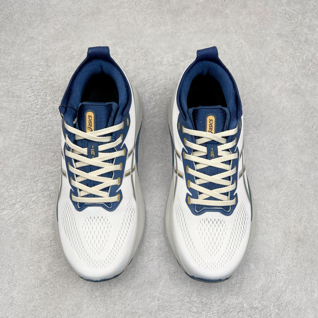 图片[2]-Asics Gel-Kayano 31 亚瑟士卡亚诺31代低帮专业有氧超轻量休闲运动全能慢跑鞋全球知名运动品牌ASICS正式推出新款GEL-KAYANO 31跑鞋，旨在通过全新稳定结构以提升产品可适性，满足跑者的足部稳定需求，让每一位跑者从起跑到结束都能够感受到焕然一新的稳定性与舒适性，从而帮助更多人找到身心平衡，获得自在舒适的健康生活方式。秉持着ASICS亚瑟士的设计哲学，全新一代GEL-KAYANO 31应运而生。为进一步升级产品的稳定性，GEL-KAYANO 31采用了全新4D引导系统，通过内侧稳定装置提升可适性，满足足部稳定需求，帮助足弓迅速返回到平衡位置。作为基于生物力学研究打造的全新稳定结构，4D引导系统不仅提升了跑鞋对双脚的支撑性，它还将人体不同的运动状态纳入设计考量，帮助跑者在多种跑动强度下获得充足的稳定性和理想的舒适度。尺码：36 37 37.5 38 39.5 40 40.5 41.5 42 42.5 43.5 44 44.5 45-选品中心