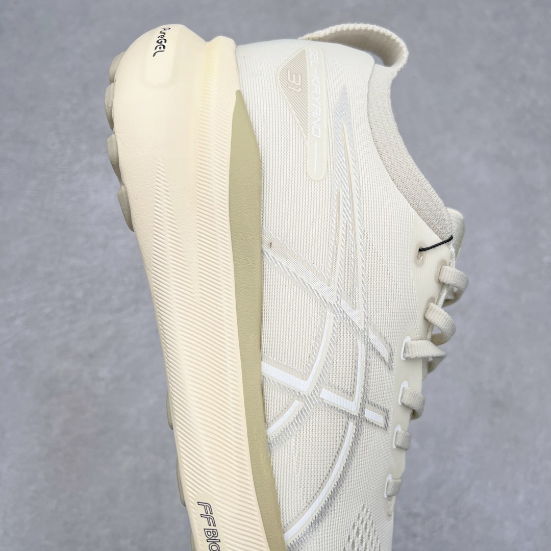 图片[6]-Asics Gel-Kayano 31 亚瑟士卡亚诺31代低帮专业有氧超轻量休闲运动全能慢跑鞋全球知名运动品牌ASICS正式推出新款GEL-KAYANO 31跑鞋，旨在通过全新稳定结构以提升产品可适性，满足跑者的足部稳定需求，让每一位跑者从起跑到结束都能够感受到焕然一新的稳定性与舒适性，从而帮助更多人找到身心平衡，获得自在舒适的健康生活方式。秉持着ASICS亚瑟士的设计哲学，全新一代GEL-KAYANO 31应运而生。为进一步升级产品的稳定性，GEL-KAYANO 31采用了全新4D引导系统，通过内侧稳定装置提升可适性，满足足部稳定需求，帮助足弓迅速返回到平衡位置。作为基于生物力学研究打造的全新稳定结构，4D引导系统不仅提升了跑鞋对双脚的支撑性，它还将人体不同的运动状态纳入设计考量，帮助跑者在多种跑动强度下获得充足的稳定性和理想的舒适度。尺码：36 37 37.5 38 39.5 40 40.5 41.5 42 42.5 43.5 44 44.5 45-选品中心