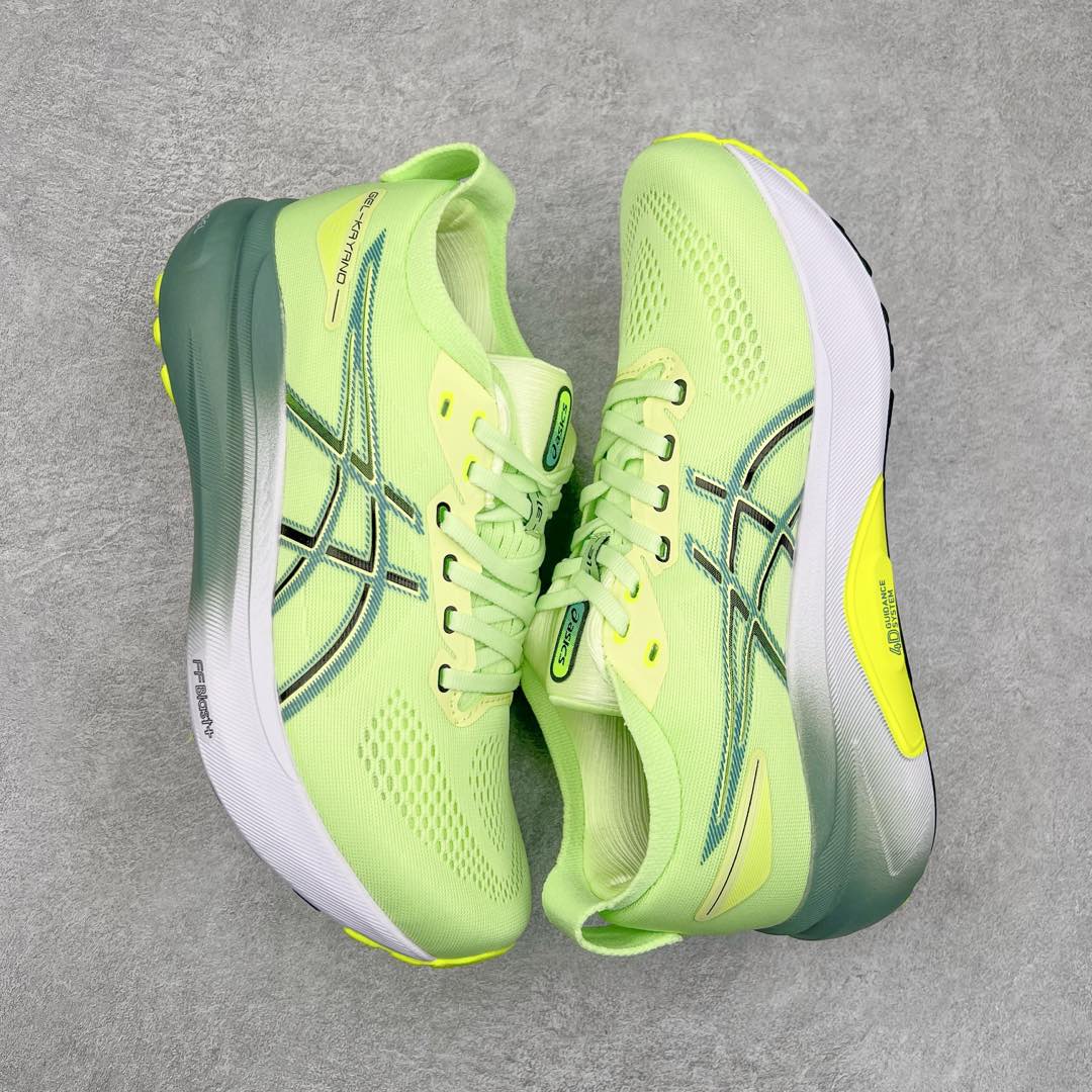 图片[3]-Asics Gel-Kayano 31 亚瑟士卡亚诺31代低帮专业有氧超轻量休闲运动全能慢跑鞋全球知名运动品牌ASICS正式推出新款GEL-KAYANO 31跑鞋，旨在通过全新稳定结构以提升产品可适性，满足跑者的足部稳定需求，让每一位跑者从起跑到结束都能够感受到焕然一新的稳定性与舒适性，从而帮助更多人找到身心平衡，获得自在舒适的健康生活方式。秉持着ASICS亚瑟士的设计哲学，全新一代GEL-KAYANO 31应运而生。为进一步升级产品的稳定性，GEL-KAYANO 31采用了全新4D引导系统，通过内侧稳定装置提升可适性，满足足部稳定需求，帮助足弓迅速返回到平衡位置。作为基于生物力学研究打造的全新稳定结构，4D引导系统不仅提升了跑鞋对双脚的支撑性，它还将人体不同的运动状态纳入设计考量，帮助跑者在多种跑动强度下获得充足的稳定性和理想的舒适度。尺码：36 37 37.5 38 39.5 40 40.5 41.5 42 42.5 43.5 44 44.5 45-选品中心