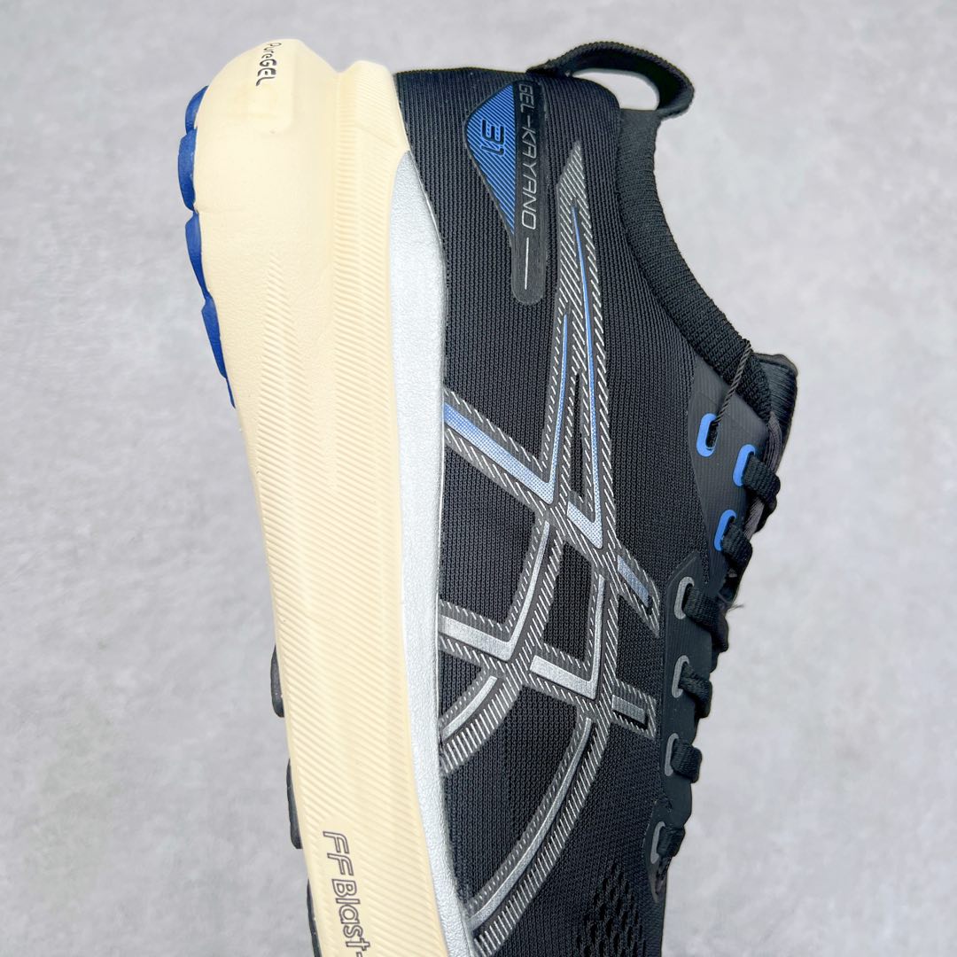 图片[6]-Asics Gel-Kayano 31 亚瑟士卡亚诺31代低帮专业有氧超轻量休闲运动全能慢跑鞋全球知名运动品牌ASICS正式推出新款GEL-KAYANO 31跑鞋，旨在通过全新稳定结构以提升产品可适性，满足跑者的足部稳定需求，让每一位跑者从起跑到结束都能够感受到焕然一新的稳定性与舒适性，从而帮助更多人找到身心平衡，获得自在舒适的健康生活方式。秉持着ASICS亚瑟士的设计哲学，全新一代GEL-KAYANO 31应运而生。为进一步升级产品的稳定性，GEL-KAYANO 31采用了全新4D引导系统，通过内侧稳定装置提升可适性，满足足部稳定需求，帮助足弓迅速返回到平衡位置。作为基于生物力学研究打造的全新稳定结构，4D引导系统不仅提升了跑鞋对双脚的支撑性，它还将人体不同的运动状态纳入设计考量，帮助跑者在多种跑动强度下获得充足的稳定性和理想的舒适度。尺码：36 37 37.5 38 39.5 40 40.5 41.5 42 42.5 43.5 44 44.5 45-选品中心