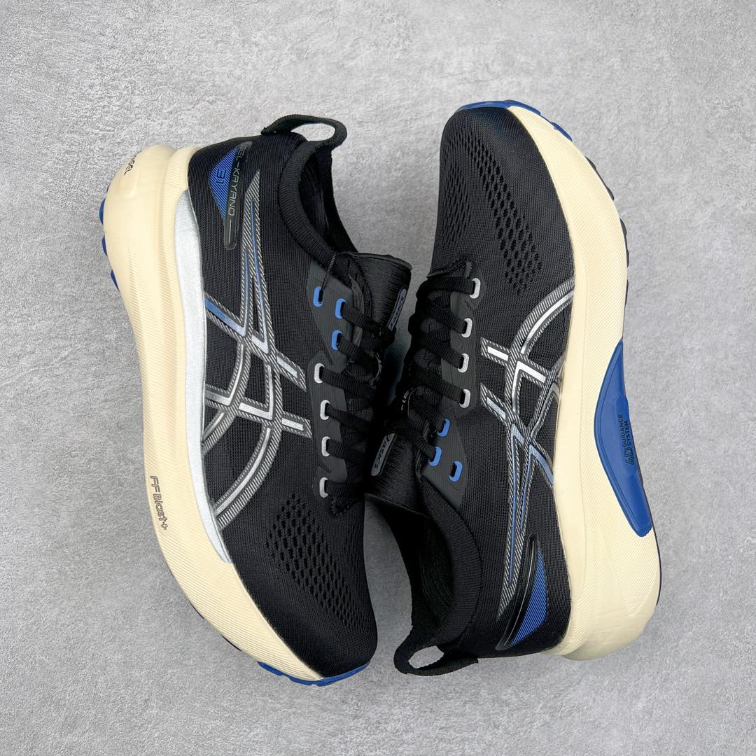 图片[3]-Asics Gel-Kayano 31 亚瑟士卡亚诺31代低帮专业有氧超轻量休闲运动全能慢跑鞋全球知名运动品牌ASICS正式推出新款GEL-KAYANO 31跑鞋，旨在通过全新稳定结构以提升产品可适性，满足跑者的足部稳定需求，让每一位跑者从起跑到结束都能够感受到焕然一新的稳定性与舒适性，从而帮助更多人找到身心平衡，获得自在舒适的健康生活方式。秉持着ASICS亚瑟士的设计哲学，全新一代GEL-KAYANO 31应运而生。为进一步升级产品的稳定性，GEL-KAYANO 31采用了全新4D引导系统，通过内侧稳定装置提升可适性，满足足部稳定需求，帮助足弓迅速返回到平衡位置。作为基于生物力学研究打造的全新稳定结构，4D引导系统不仅提升了跑鞋对双脚的支撑性，它还将人体不同的运动状态纳入设计考量，帮助跑者在多种跑动强度下获得充足的稳定性和理想的舒适度。尺码：36 37 37.5 38 39.5 40 40.5 41.5 42 42.5 43.5 44 44.5 45-选品中心
