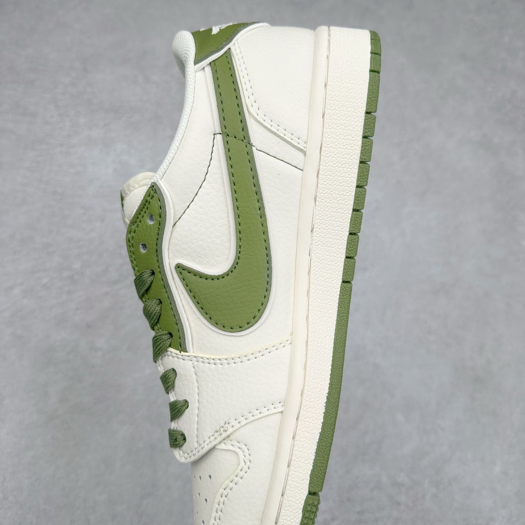 图片[7]-TS x Air Jordan AJ1 Low 倒钩低帮联名定制配色 DM6688-602 原厂内置气垫魔块 A模大底 头层小牛皮 鞋舌AJ原厂专用牛津布+AJ专用反口珍珠布+原厂无杂质高弹内里海棉+特殊封边弹力鞋带 尺码：36 36.5 37.5 38 38.5 39 40 40.5 41 42 42.5 43 44 44.5 45 46 47.5-选品中心