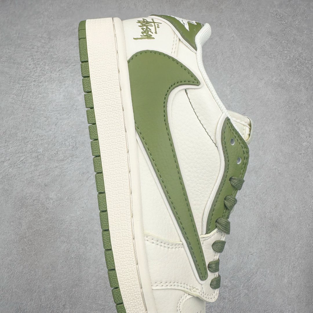 图片[6]-TS x Air Jordan AJ1 Low 倒钩低帮联名定制配色 DM6688-602 原厂内置气垫魔块 A模大底 头层小牛皮 鞋舌AJ原厂专用牛津布+AJ专用反口珍珠布+原厂无杂质高弹内里海棉+特殊封边弹力鞋带 尺码：36 36.5 37.5 38 38.5 39 40 40.5 41 42 42.5 43 44 44.5 45 46 47.5-选品中心