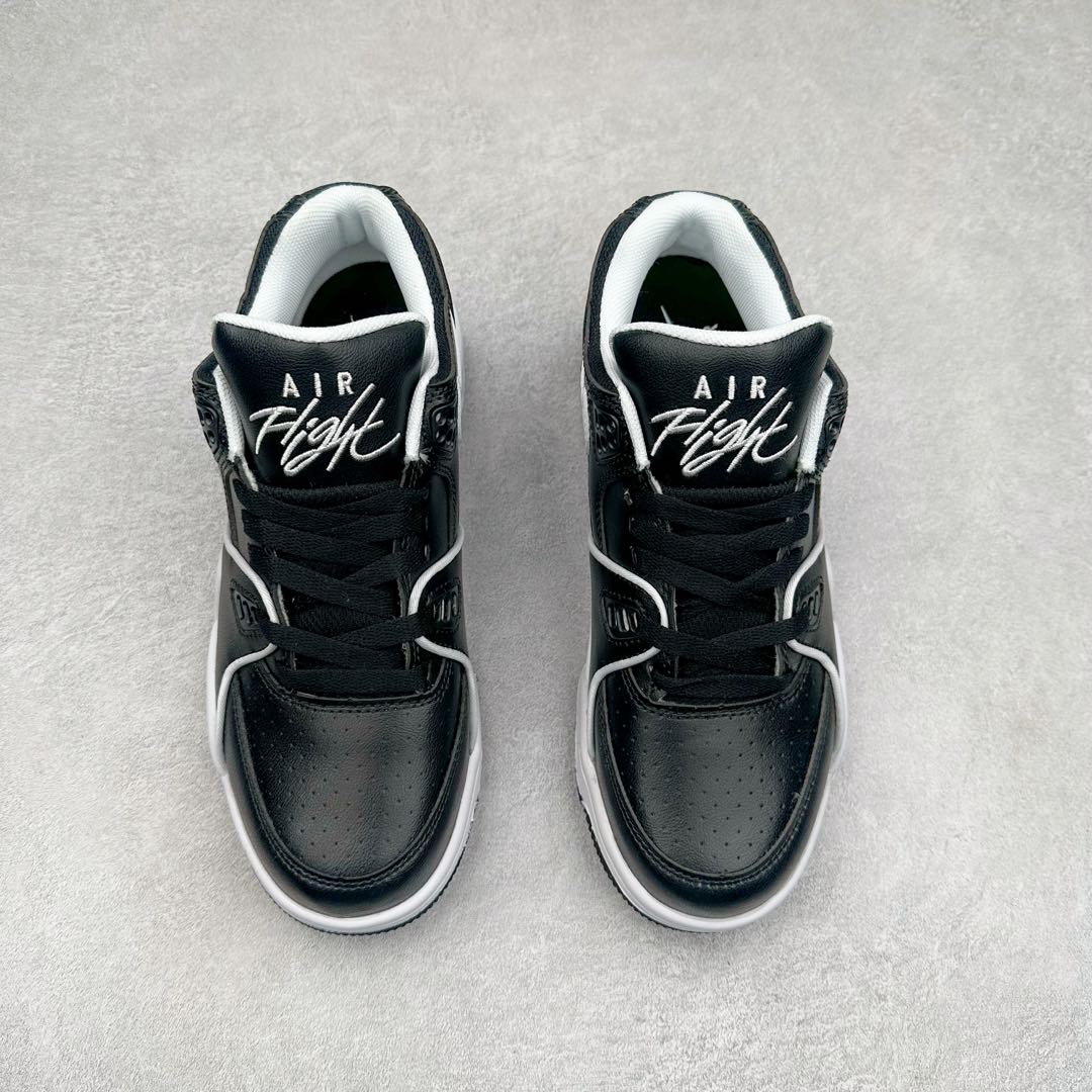 图片[2]-NK Air Flight AJ89 复古运动鞋 AJ4兄弟款系列篮球鞋 FZ3045-001 重塑80年代后期非凡篮球战靴的经典风范,利落皮革结构搭载卓越缓震系统 重现传世经典的卓越性能 取用皮革与合成材质组合鞋面 简约利落潮流运动 尺码：36 36.5 37.5 38 38.5 39 40 40.5 41 42 42.5 43 44 44.5 45 46-选品中心